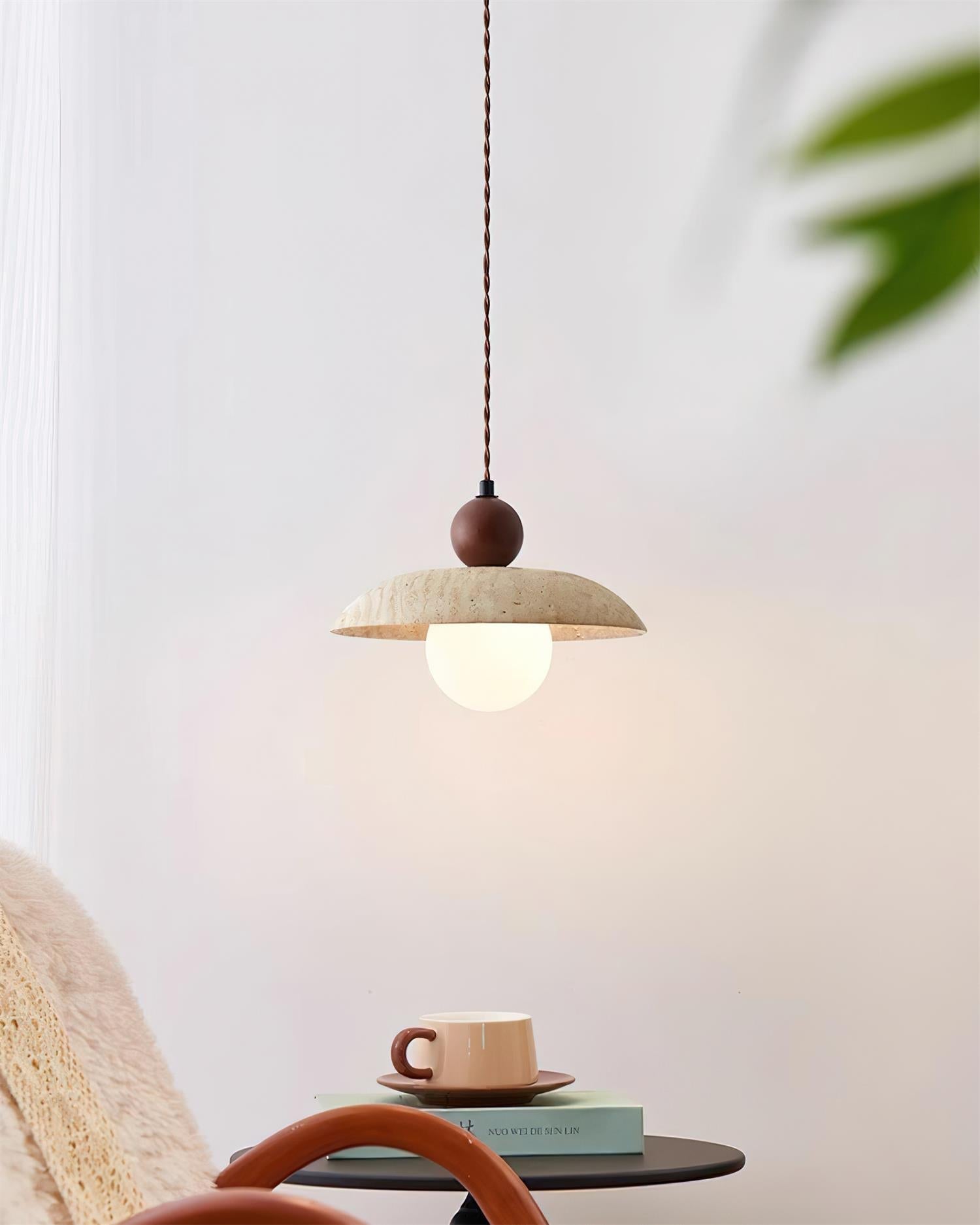 Jojo Pendant Light Travertine - Letslighting