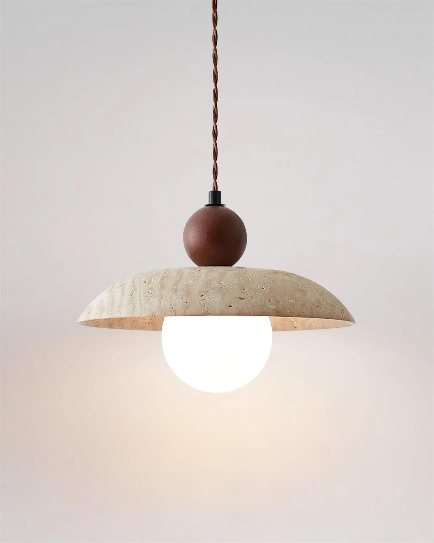 Jojo Pendant Light Travertine - Letslighting
