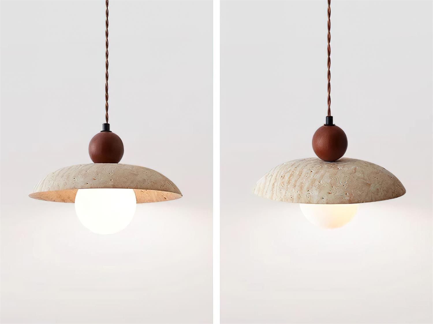 Jojo Pendant Light Travertine - Letslighting