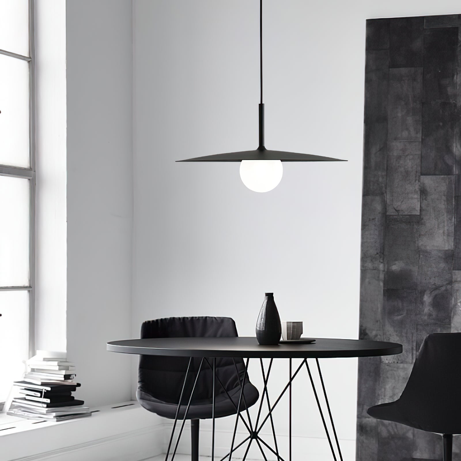 Lustra Pendelleuchte Platte Schirm für Wohnzimmer-Letslighting