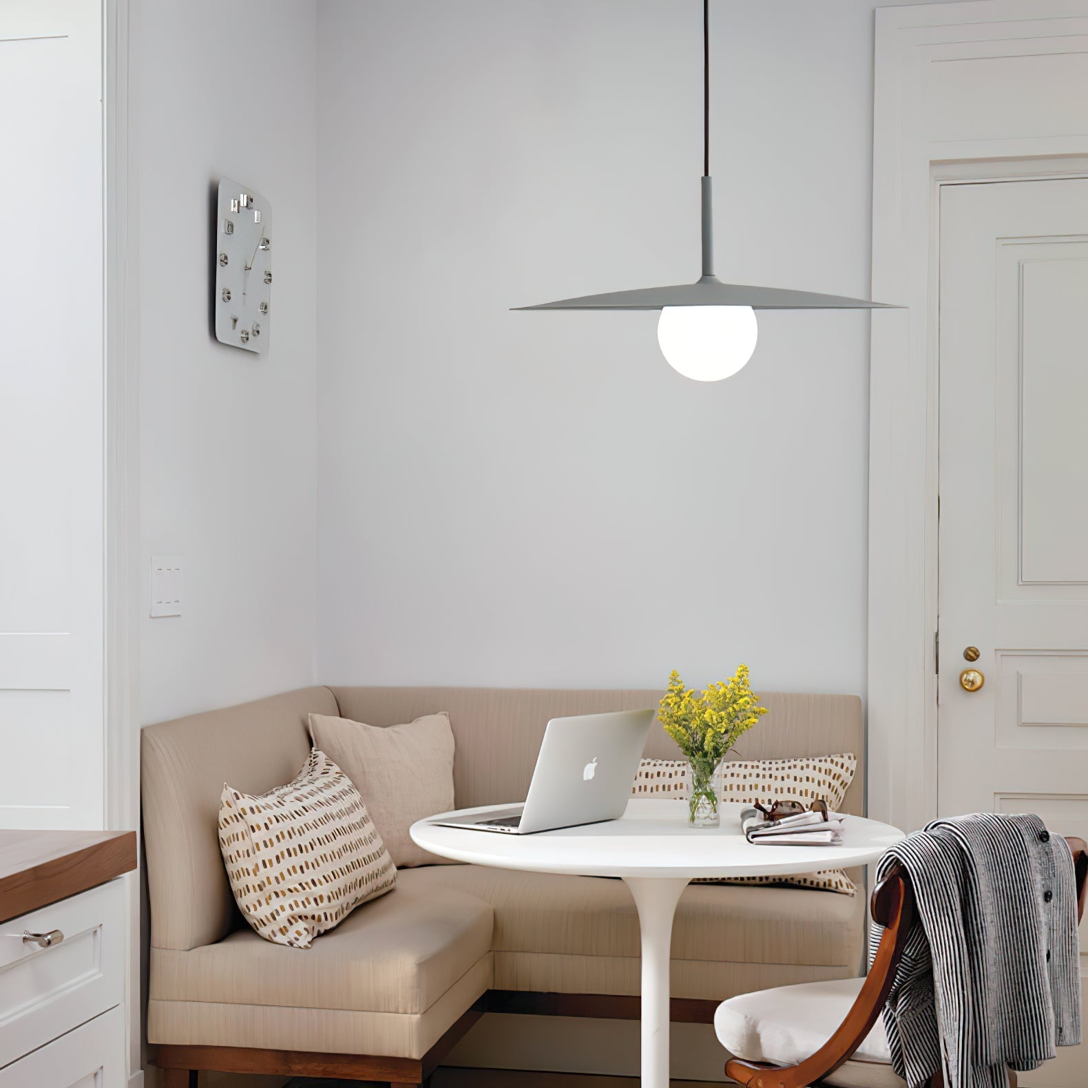 Lustra Pendelleuchte Platte Schirm für Wohnzimmer-Letslighting