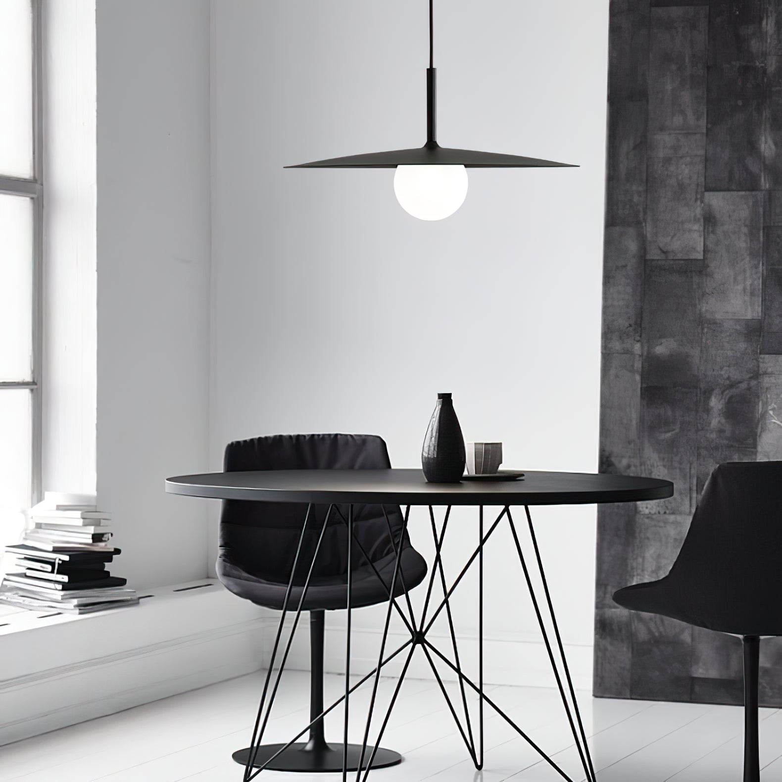Lustra Pendelleuchte Platte Schirm für Wohnzimmer-Letslighting