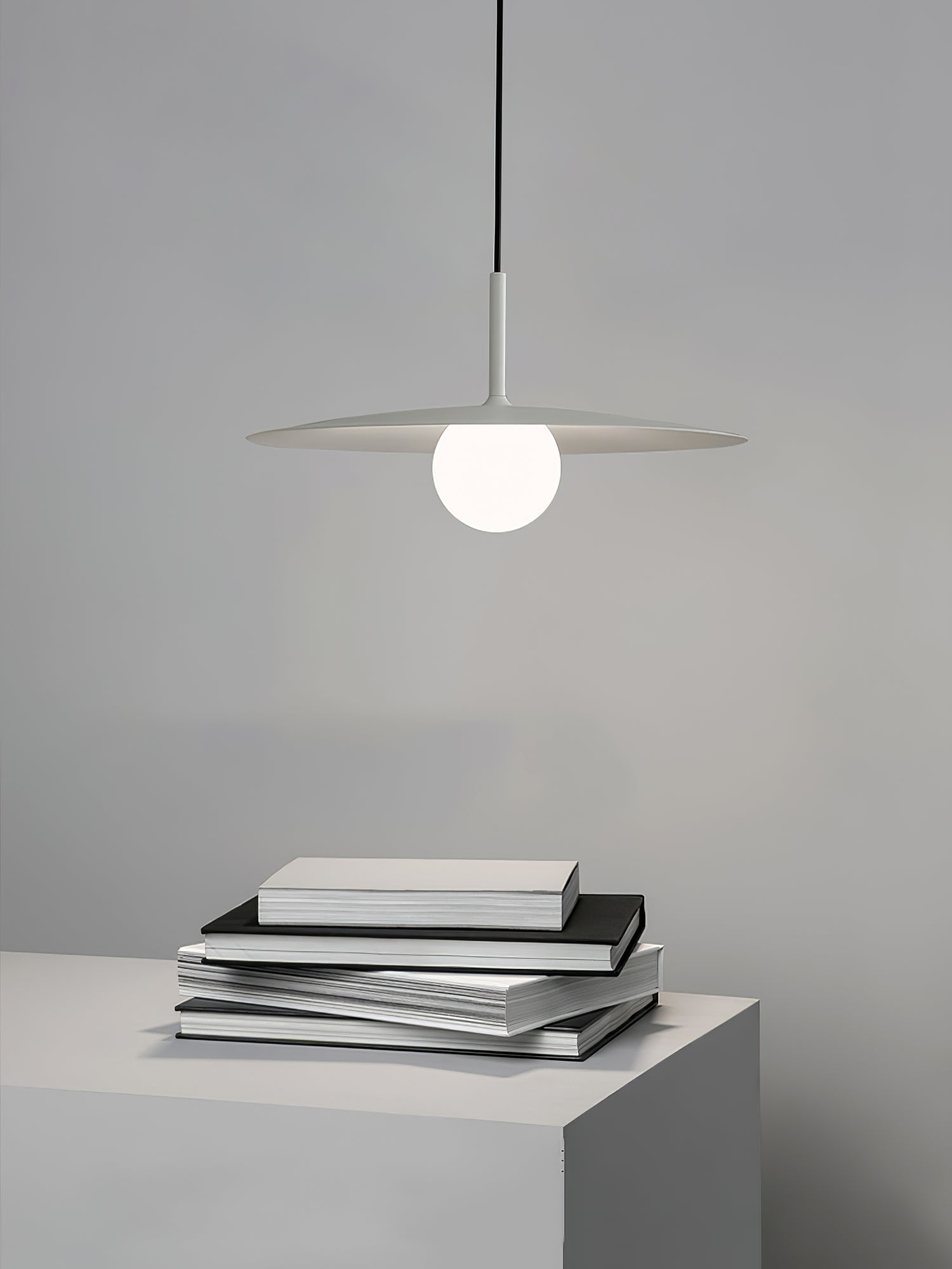 Lustra Pendelleuchte Platte Schirm für Wohnzimmer-Letslighting