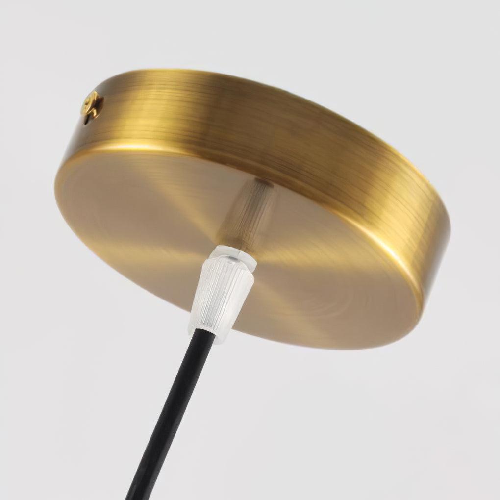 Flying Saucer Walnut Pendant Lamp - Blowlighting