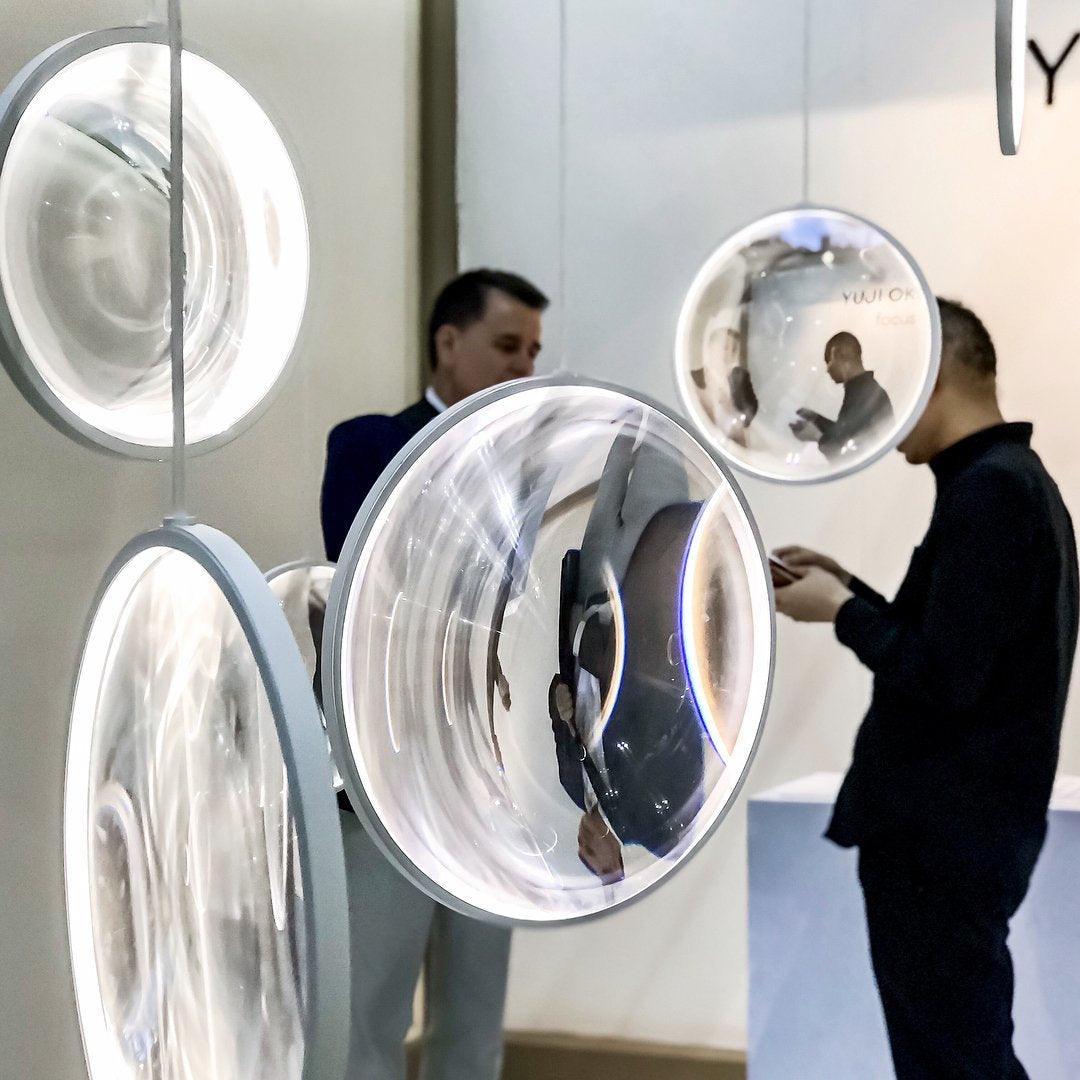 Veloria Glas Künstlerisch Pendelleuchte-Letslighting