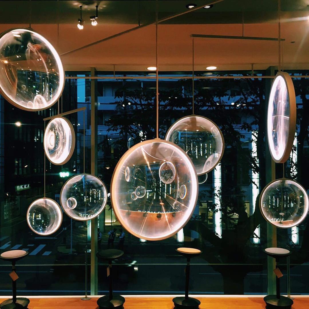 Veloria Glas Künstlerisch Pendelleuchte-Letslighting