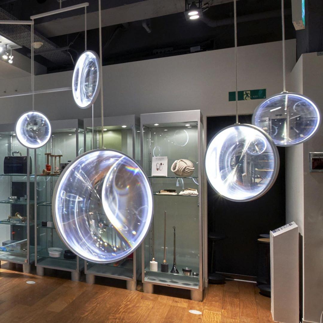 Veloria Glas Künstlerisch Pendelleuchte-Letslighting