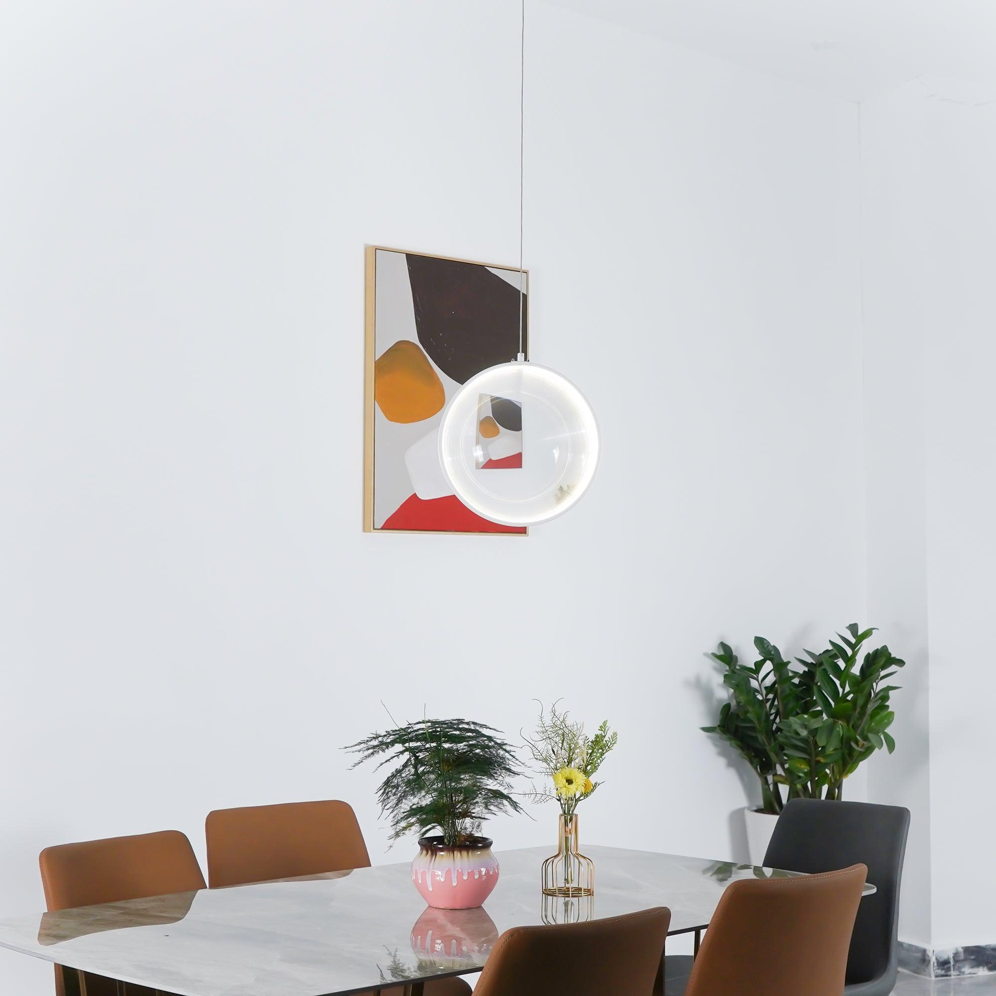 Veloria Glas Künstlerisch Pendelleuchte-Letslighting