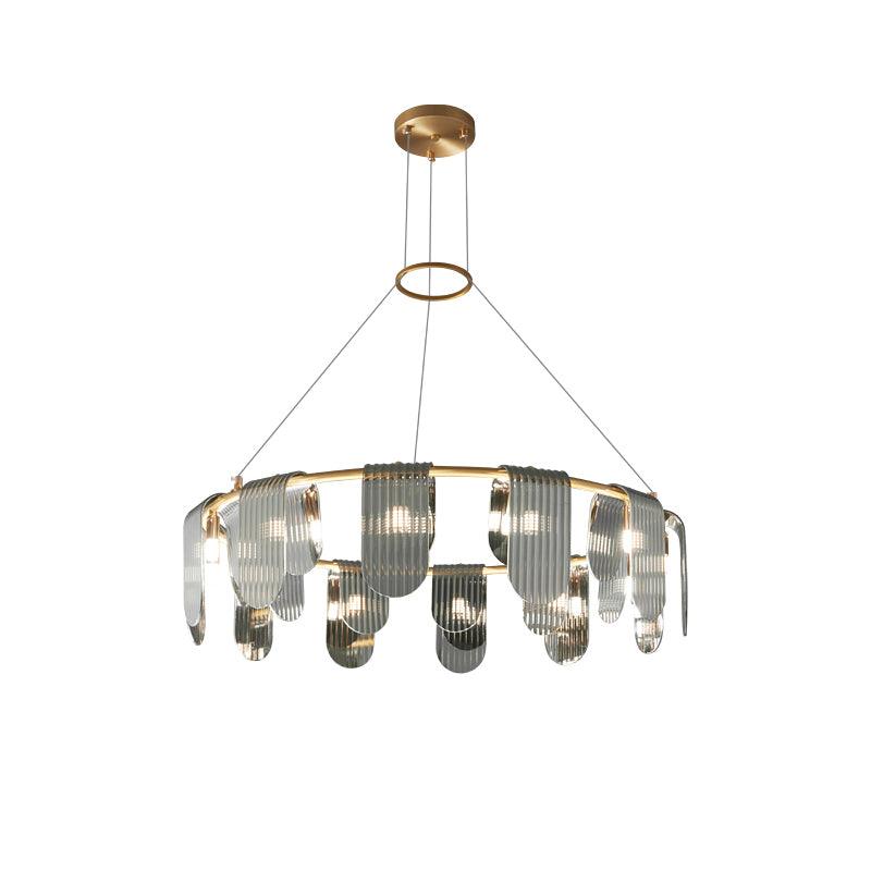 Leo Moderner Glas-Kronleuchter-Letslighting