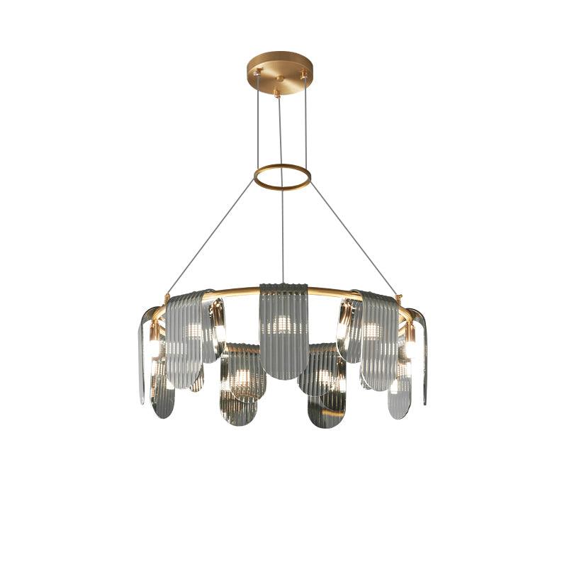 Leo Moderner Glas-Kronleuchter-Letslighting