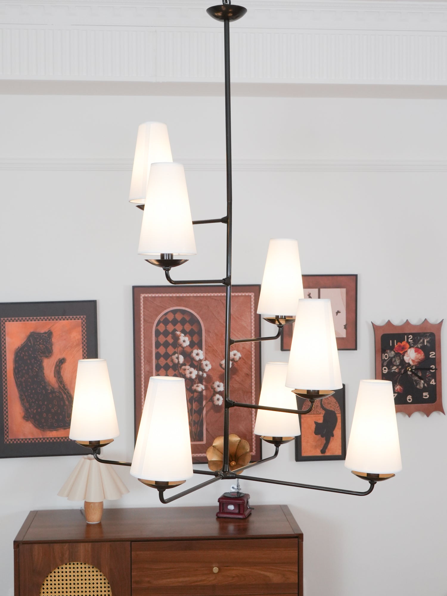 Fontaine Vertical Chandelier - Blowlighting