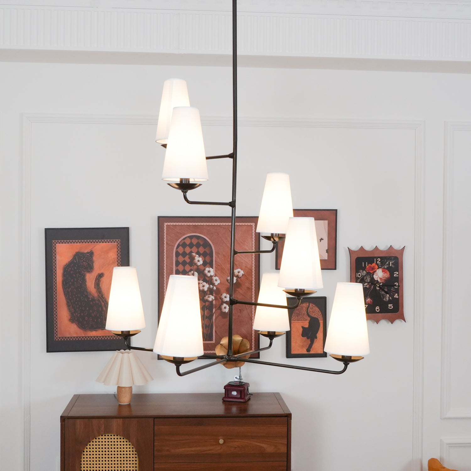 Fontaine Vertical Chandelier - Blowlighting