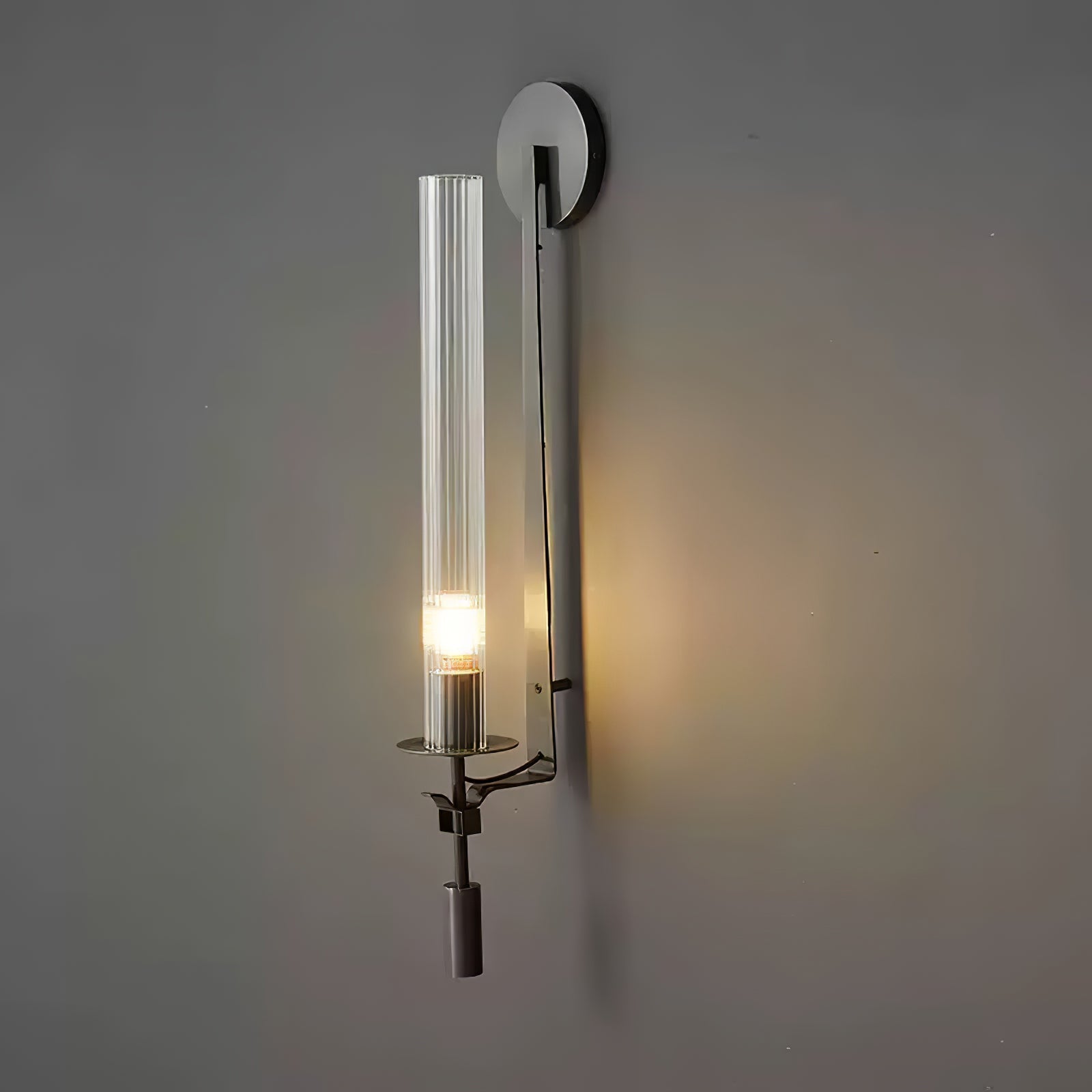 Lucian Wandleuchte für den Innenbereich aus Glas im Landhausstil