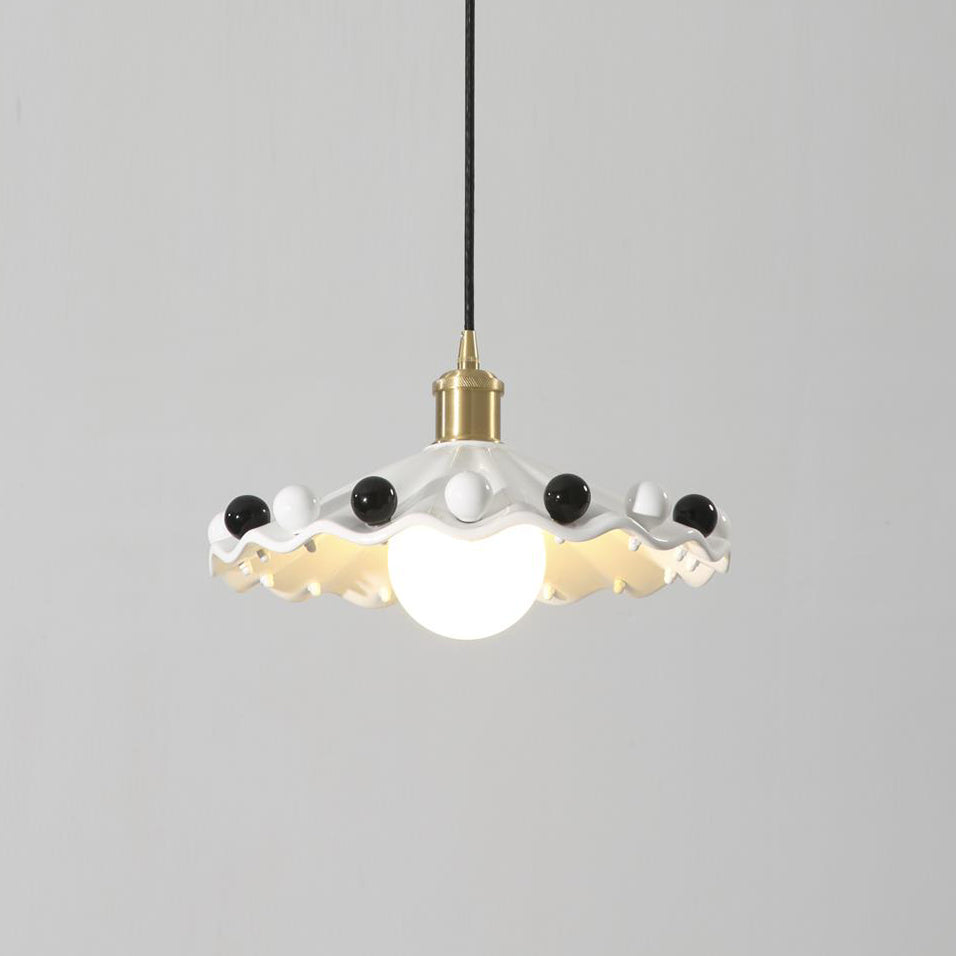 Pixen Pendelleuchte Gewellte Keramik Verspielte Bunte-Letslighting