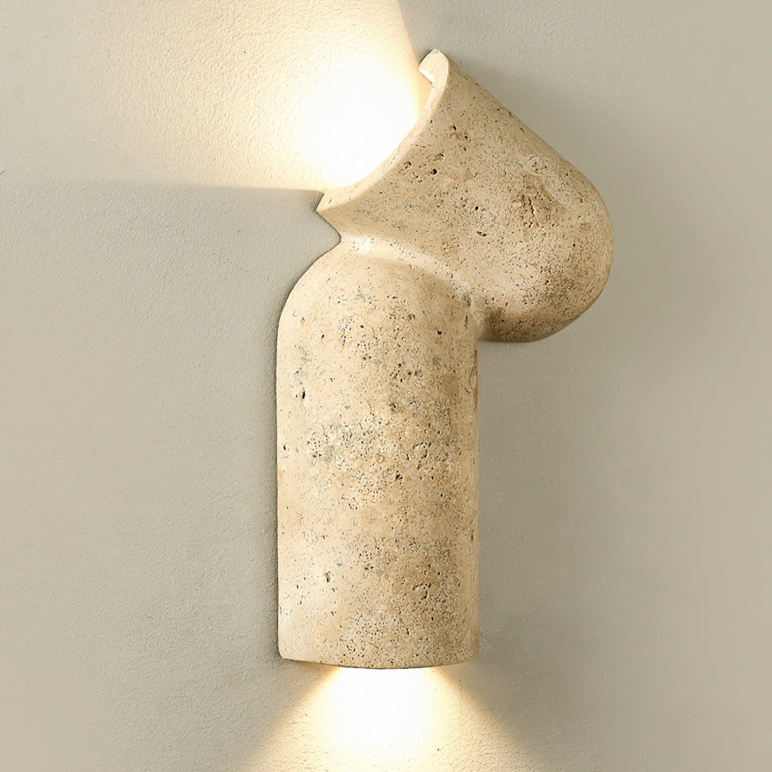 Valoreth Travertine Wall Light - Neutralighting