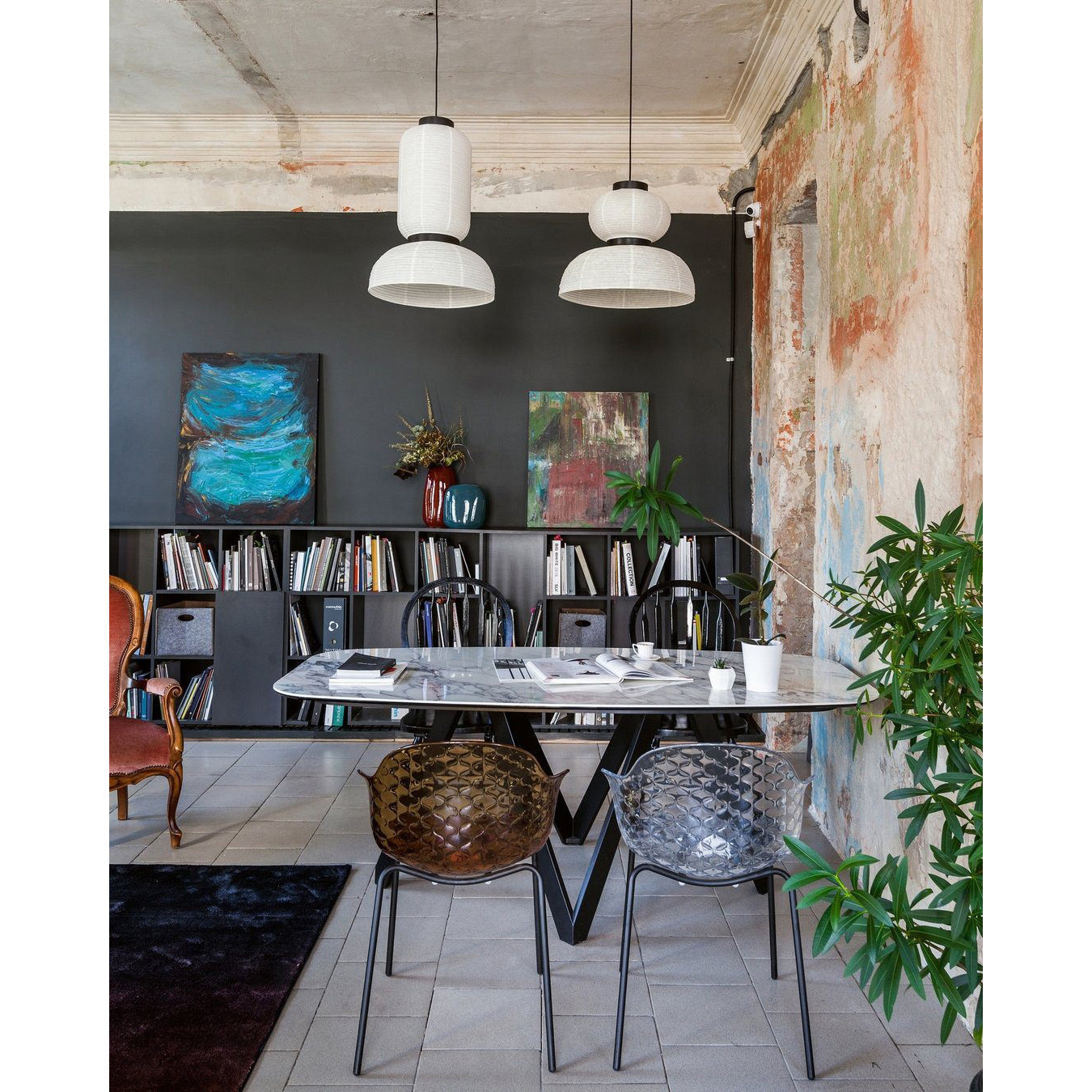 Cutheion Individual Creativity Rice Paper Pendant Lamp - Letslighting