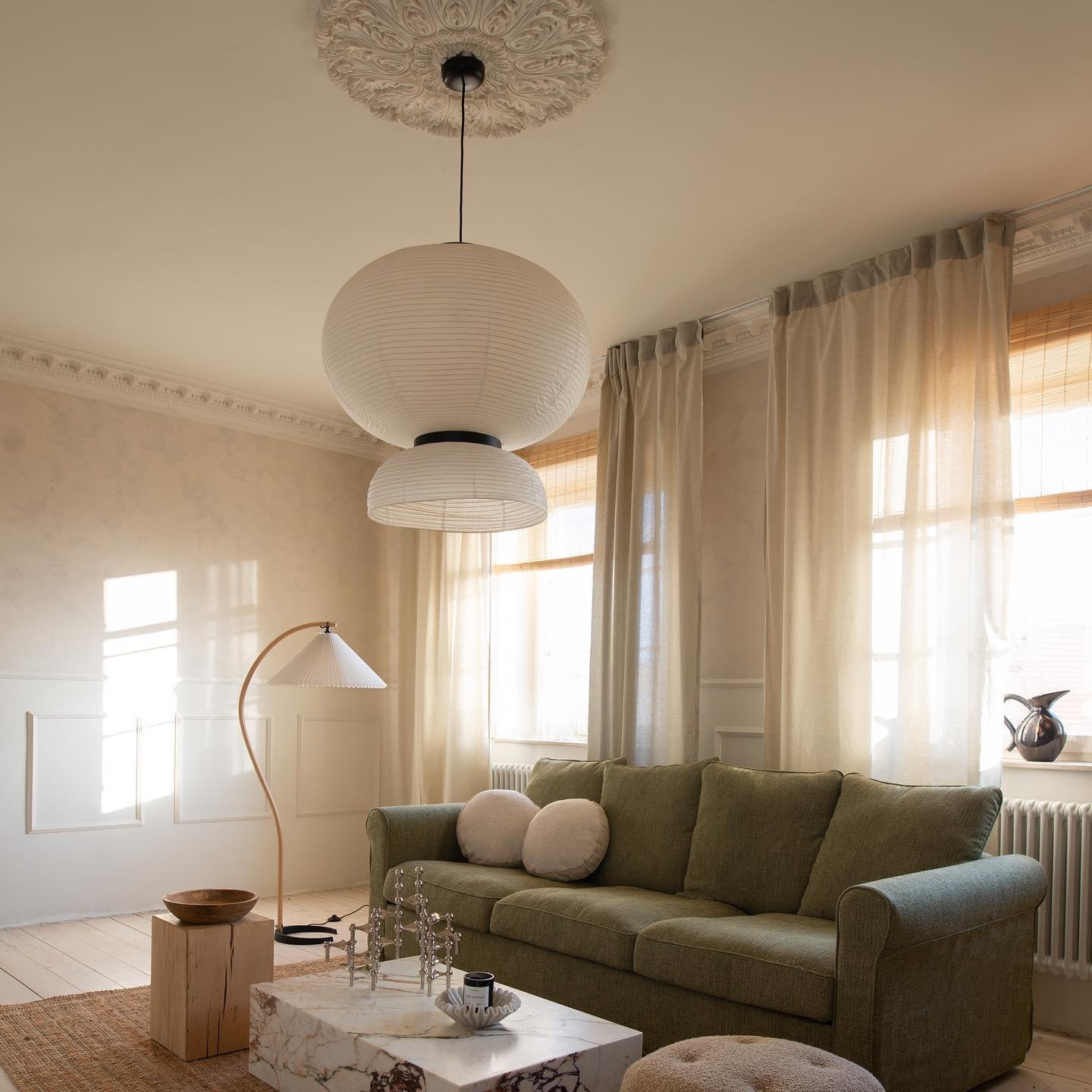 Cutheion Individual Creativity Rice Paper Pendant Lamp - Letslighting