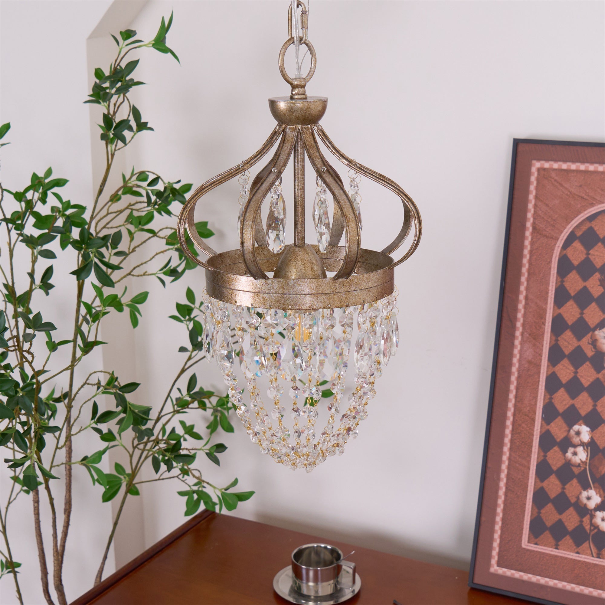 Abella Tear Drop Crystal Chandelier - Letslighting