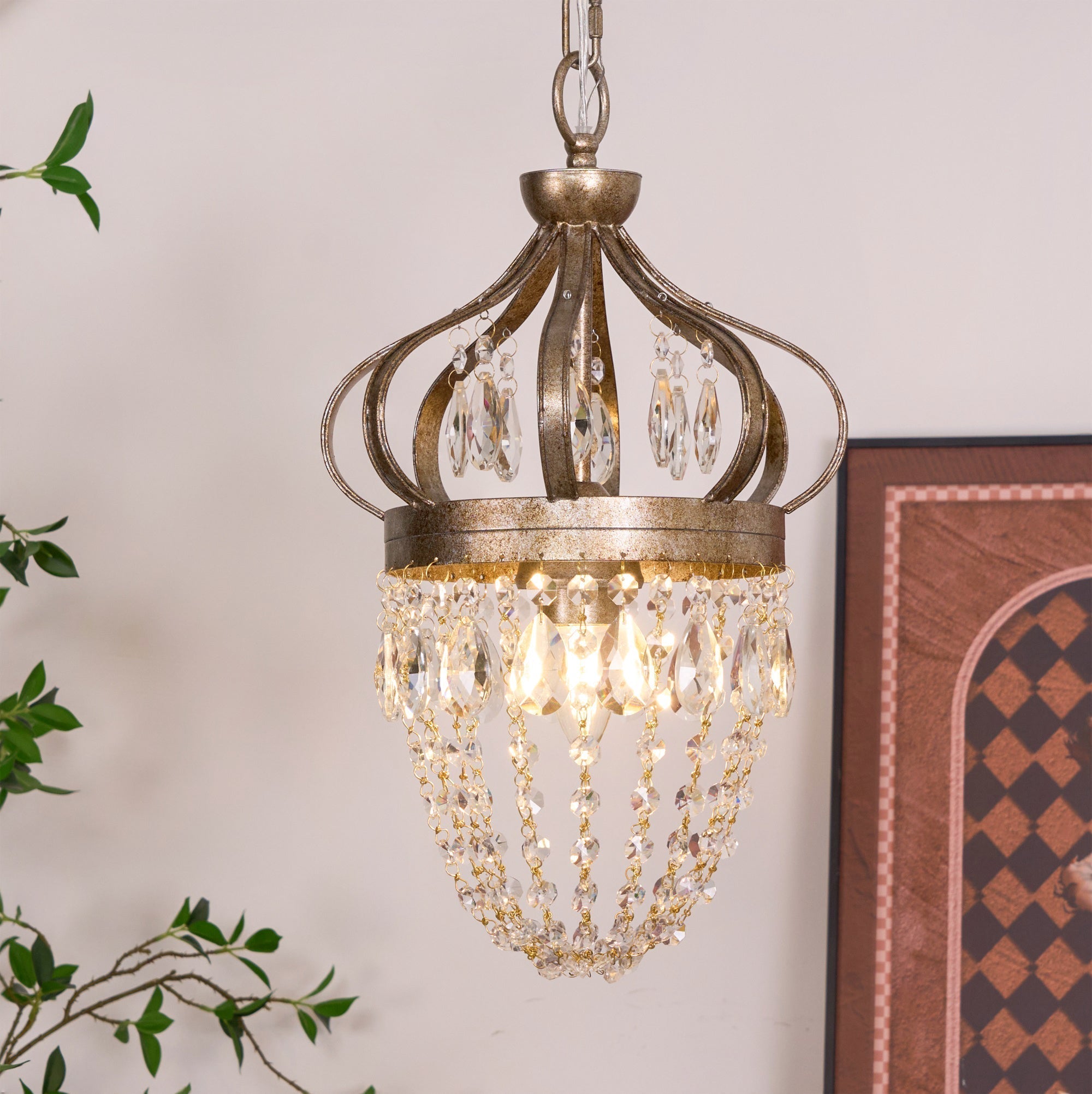 Abella Tear Drop Crystal Chandelier - Letslighting