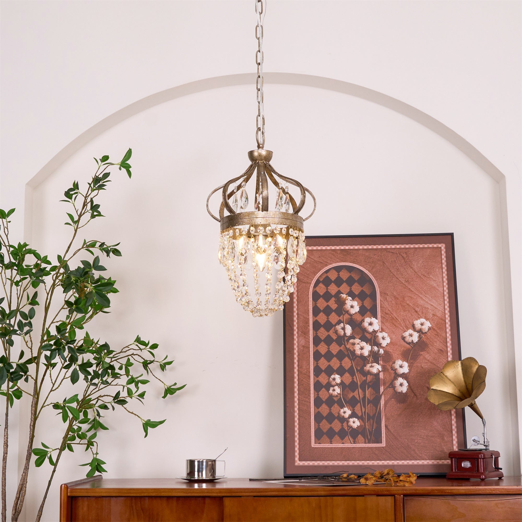 Abella Tear Drop Crystal Chandelier - Letslighting