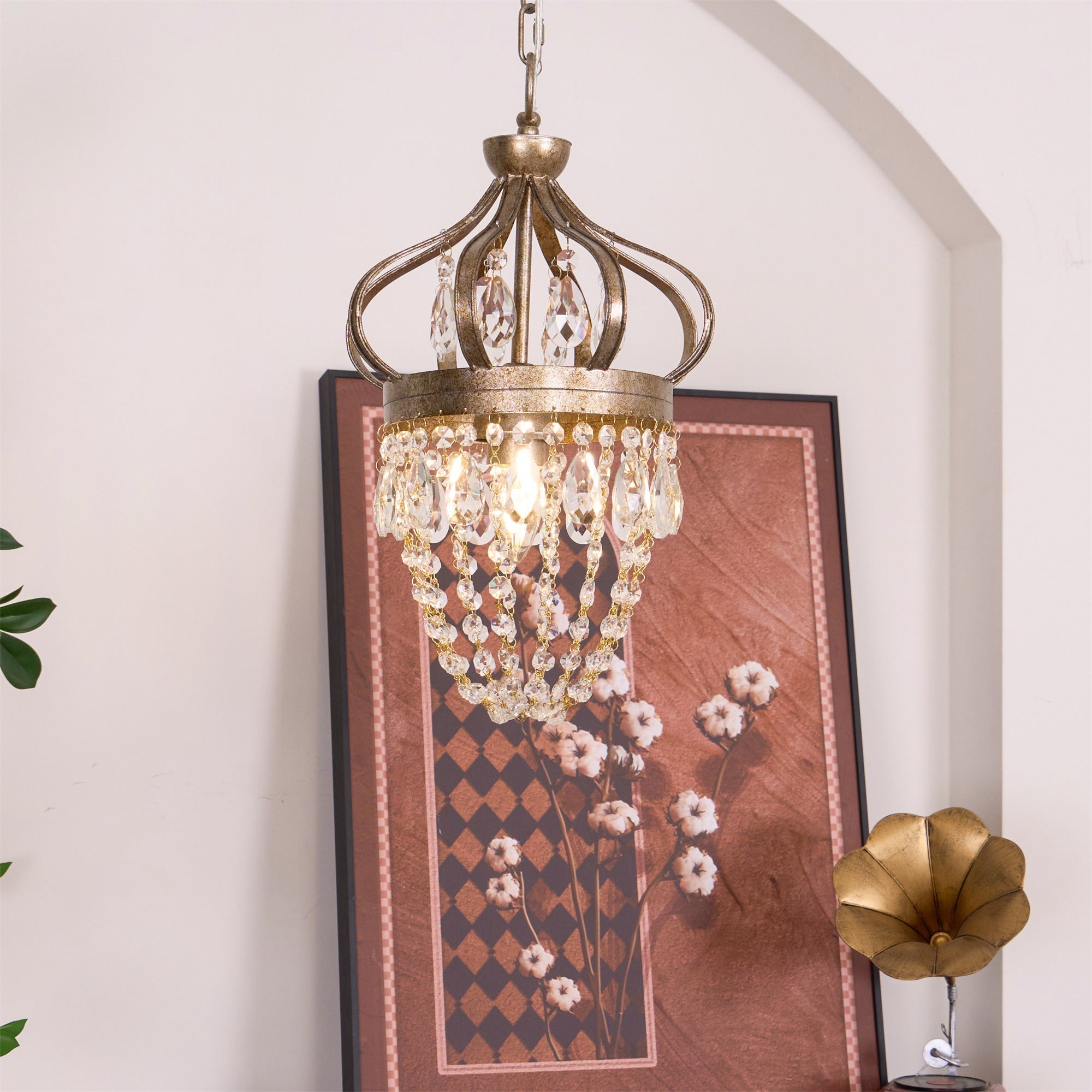 Abella Tear Drop Crystal Chandelier - Letslighting
