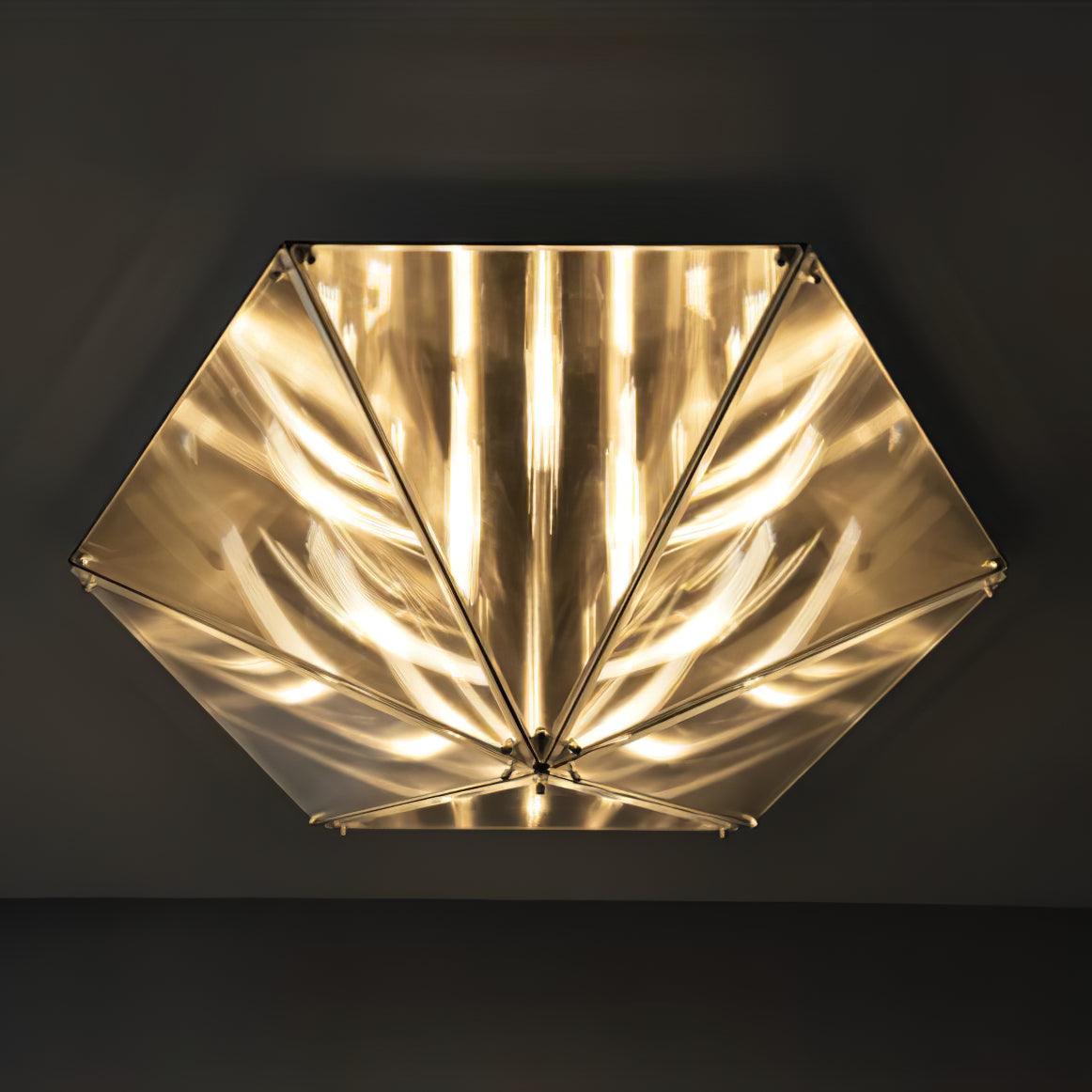 Facet Moderne Deckenleuchte aus Glas-Letslighting