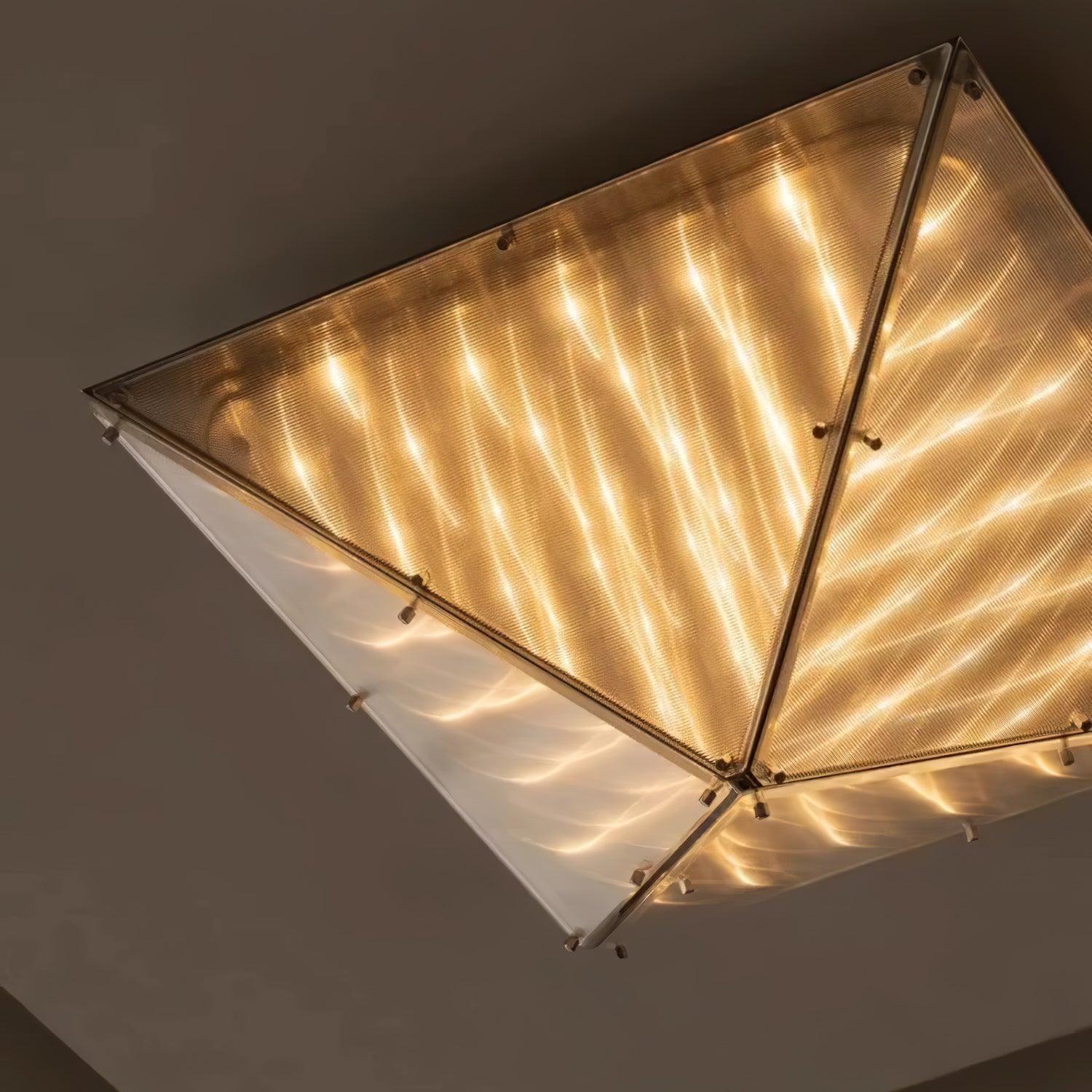 Facet Moderne Deckenleuchte aus Glas-Letslighting