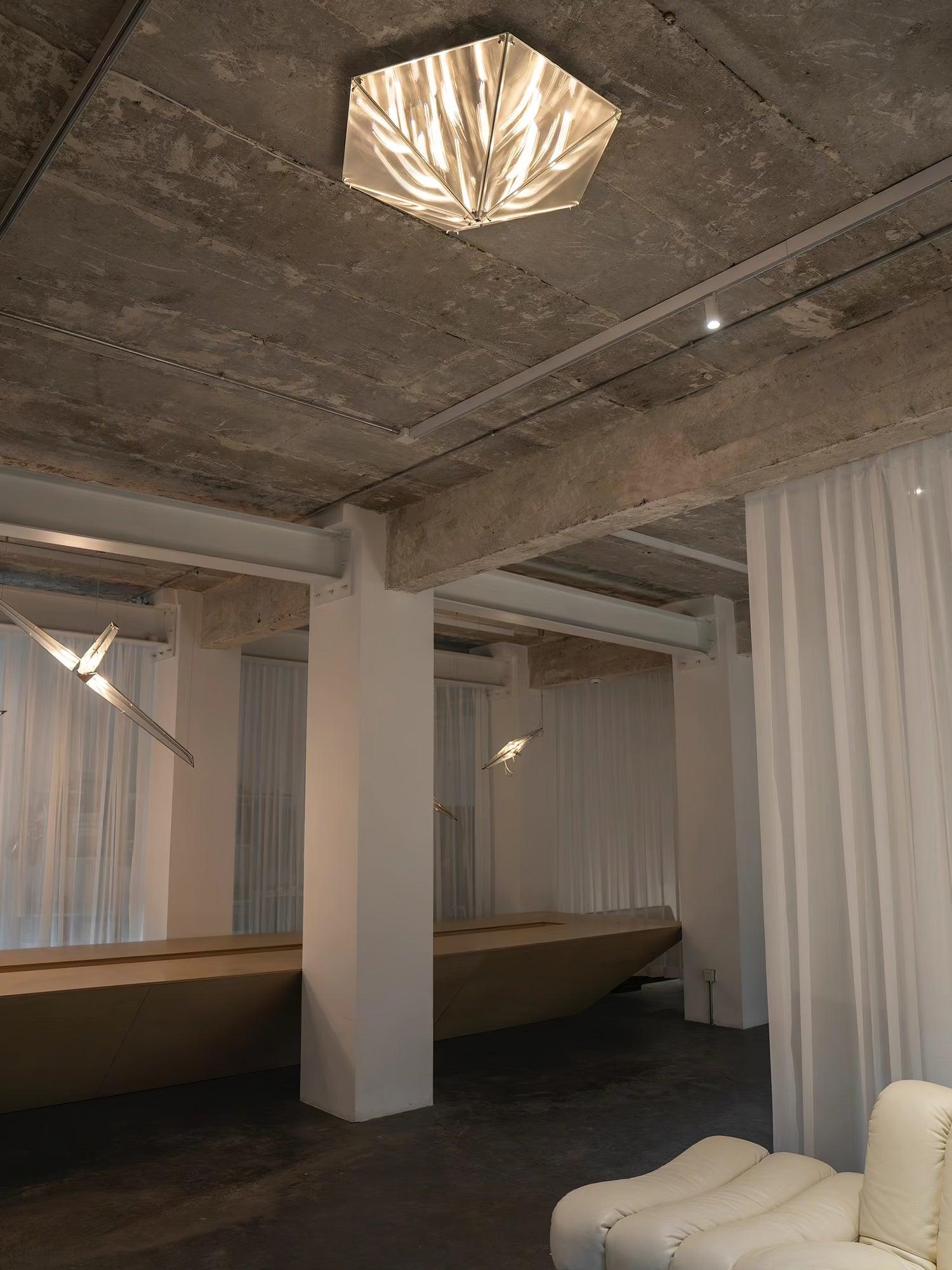 Facet Moderne Deckenleuchte aus Glas-Letslighting