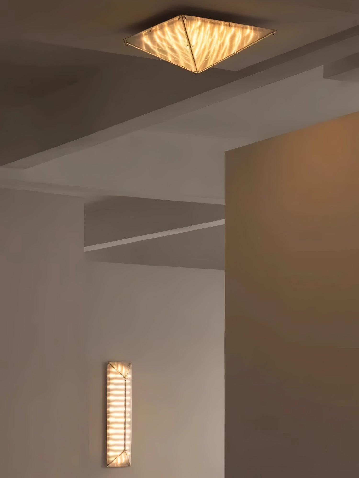 Facet Moderne Deckenleuchte aus Glas-Letslighting