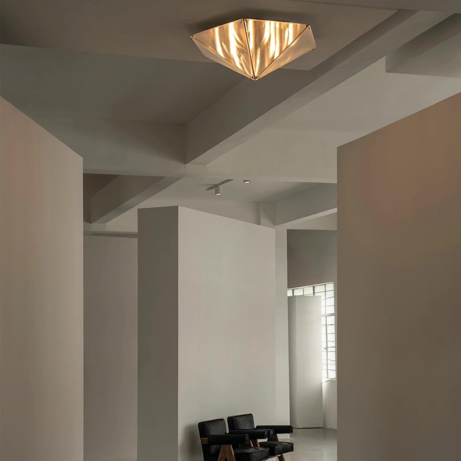 Facet Moderne Deckenleuchte aus Glas-Letslighting