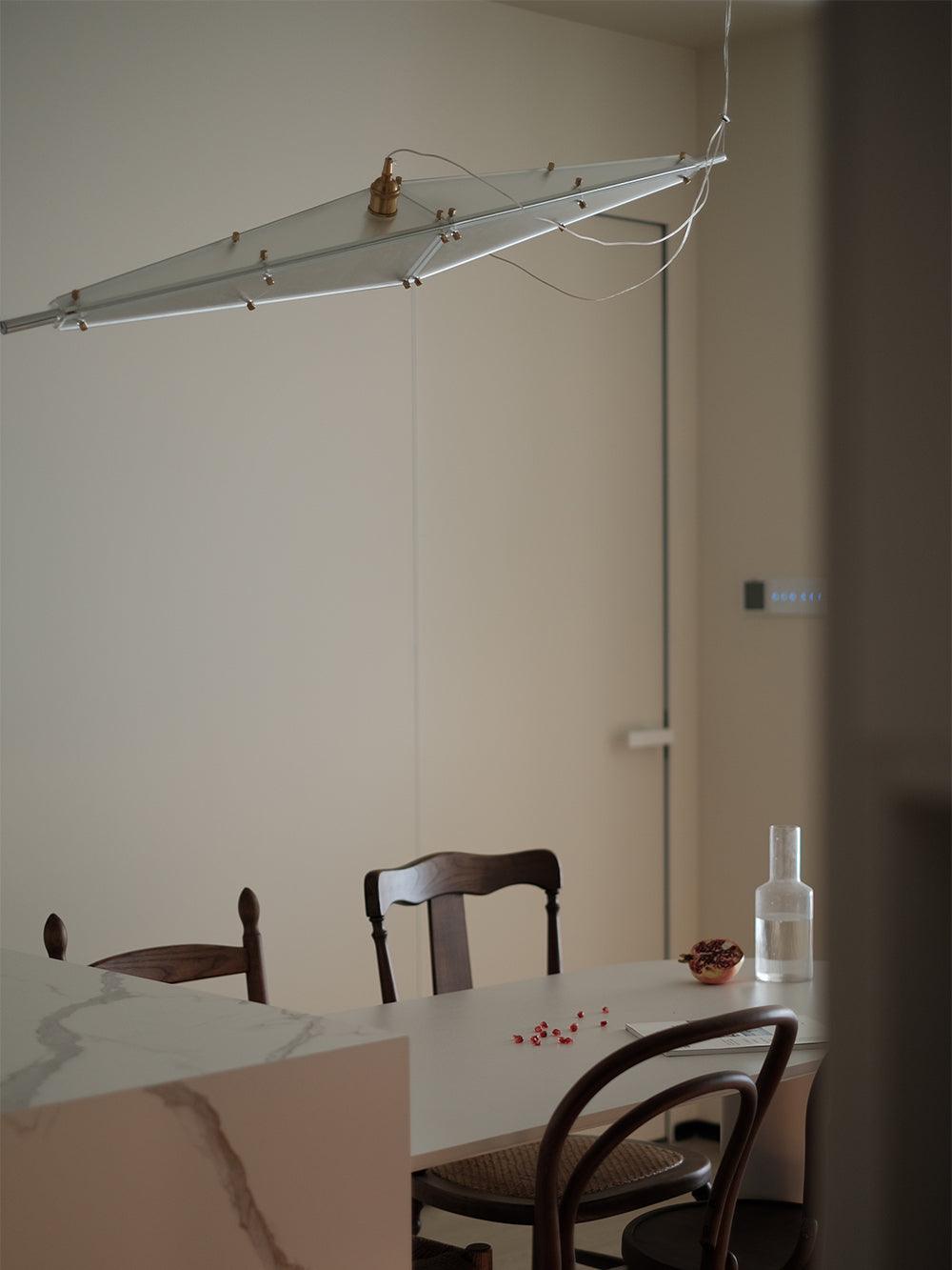 Adan Modern Minimalist Art Metal Pendant Lamp - Blowlighting