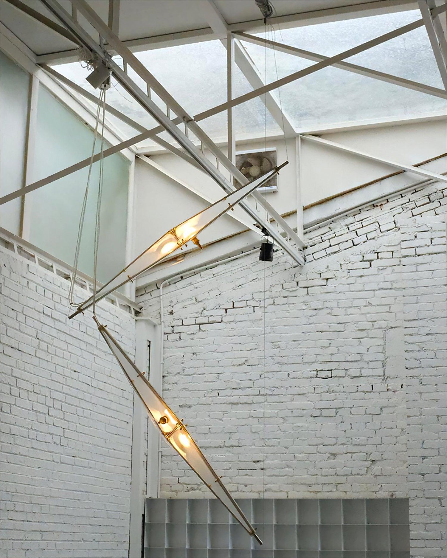 Adan Modern Minimalist Art Metal Pendant Lamp - Blowlighting