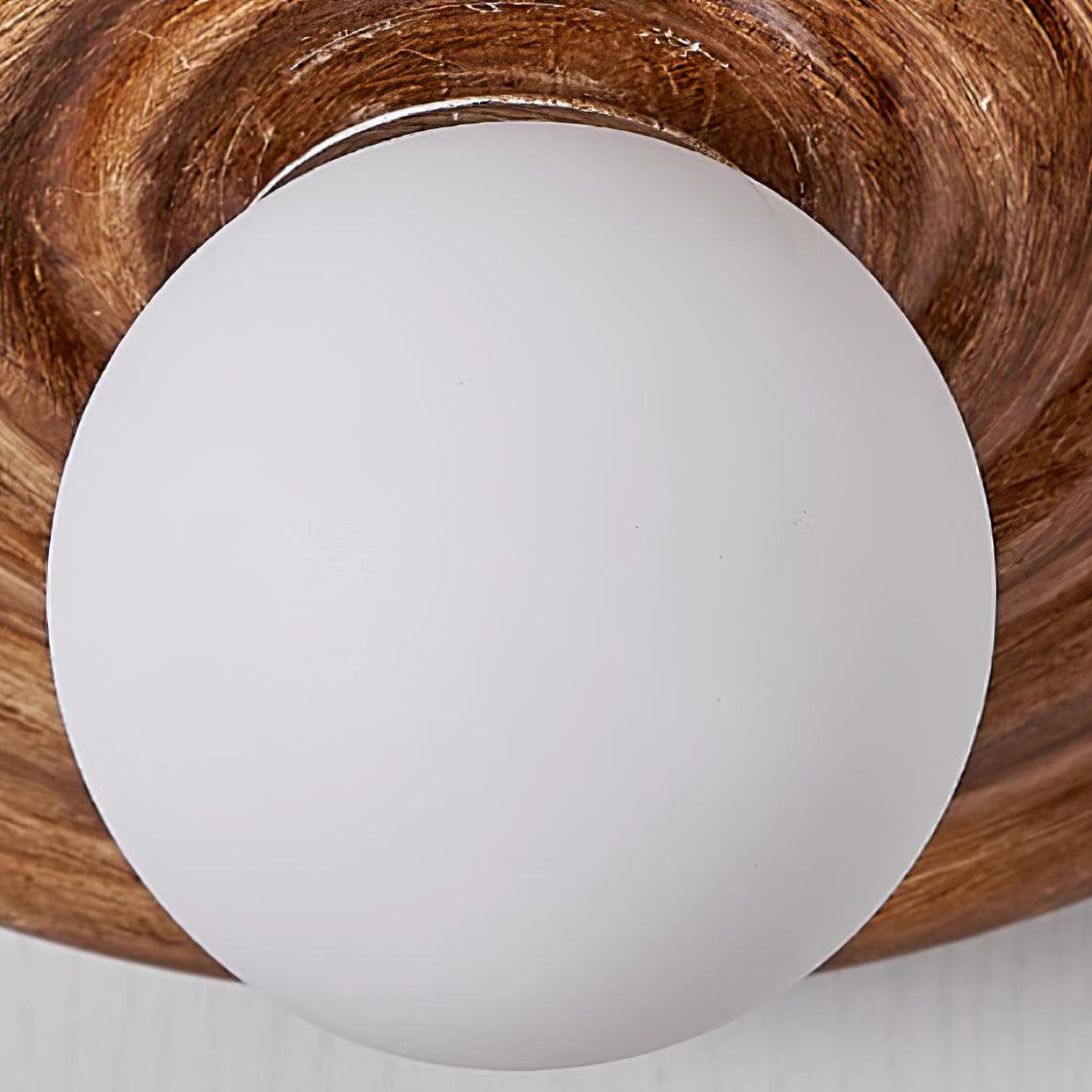 Deckenleuchte Metall Körper Harz Gekräuselt Baldachin Organisch Minimalistisch-Letslighting