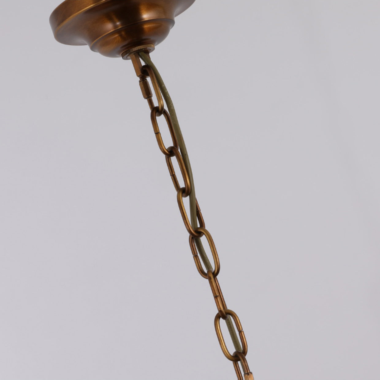 Ilsilis Bernstein Vintage Industrial Kronleuchter-Letslighting