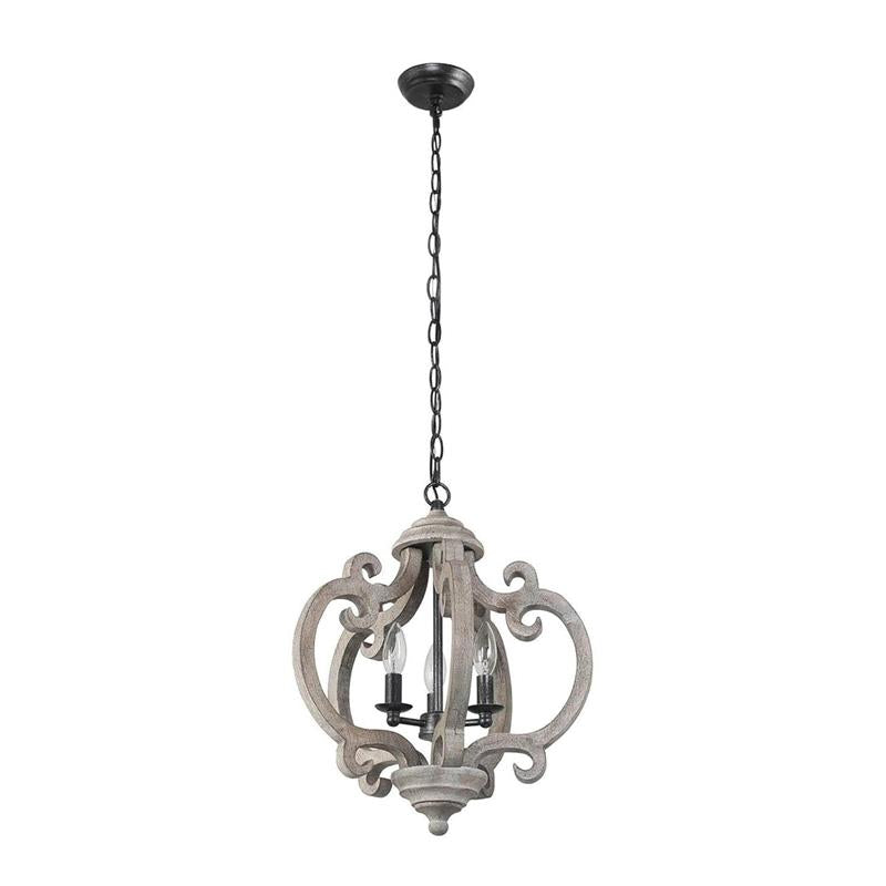 Myviniel Vintage Industrial Holz Pendelleuchte-Letslighting