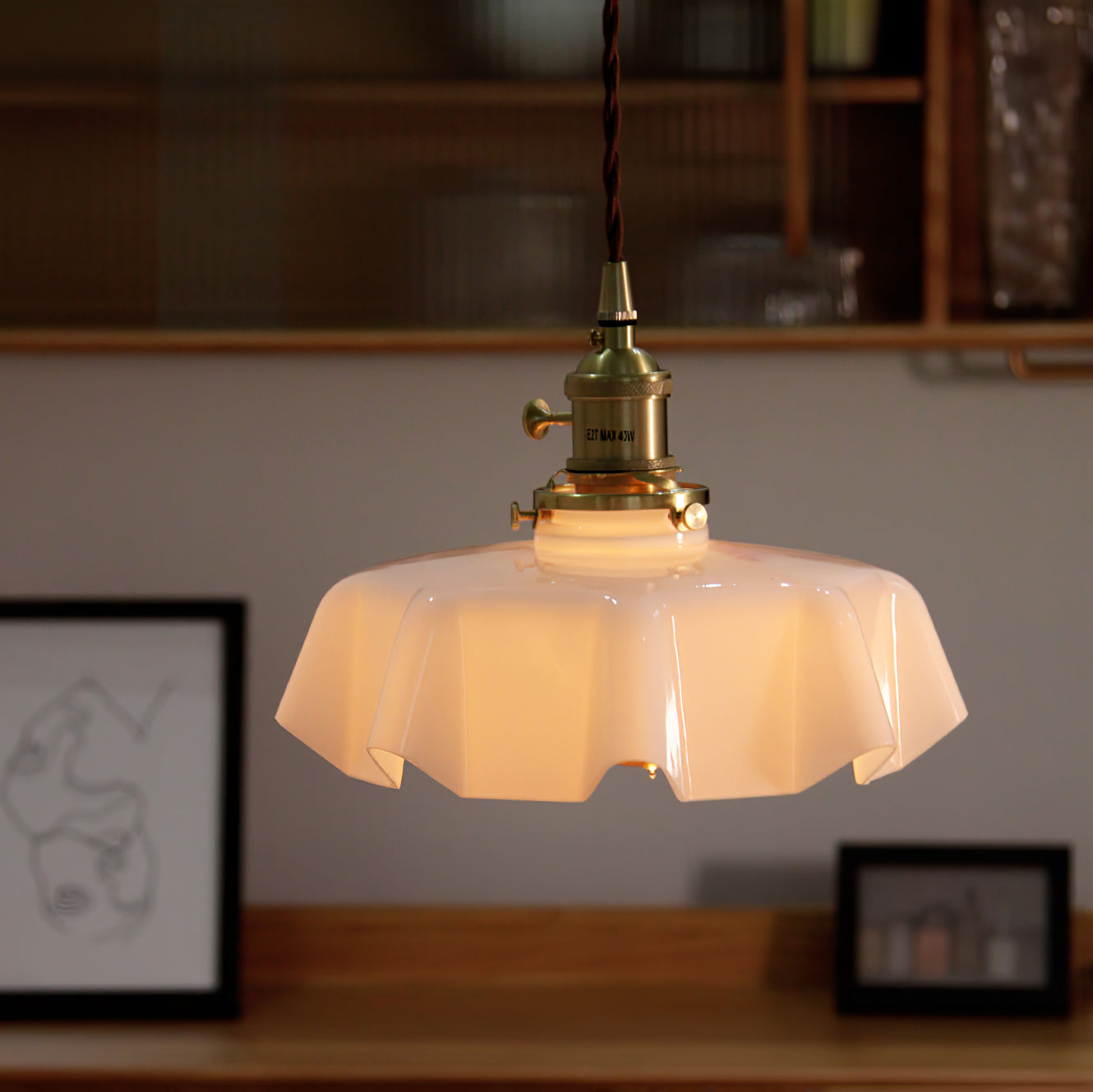 Lustra Pendelleuchte Leuchte Französisch Blume für Esszimmer-Letslighting