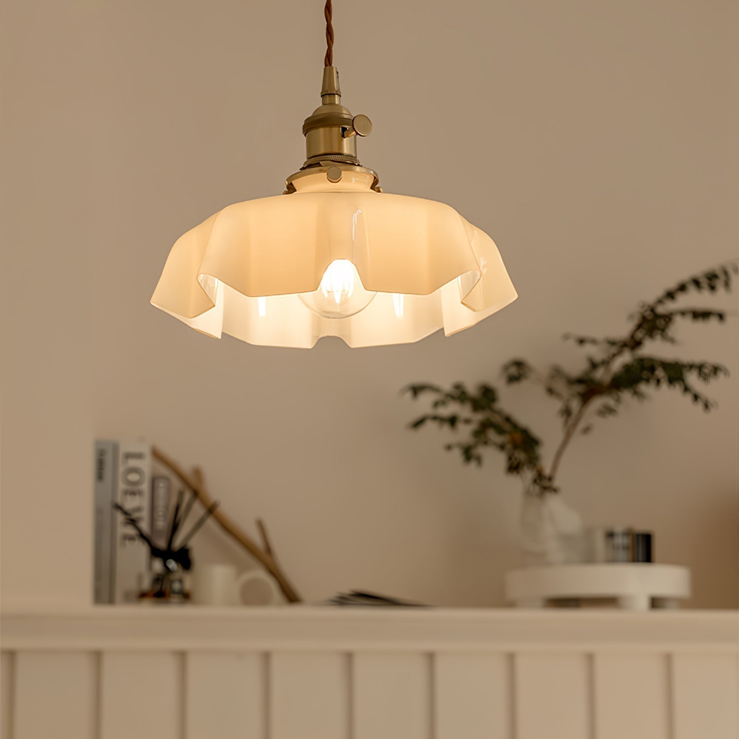 Lustra Pendelleuchte Leuchte Französisch Blume für Esszimmer-Letslighting