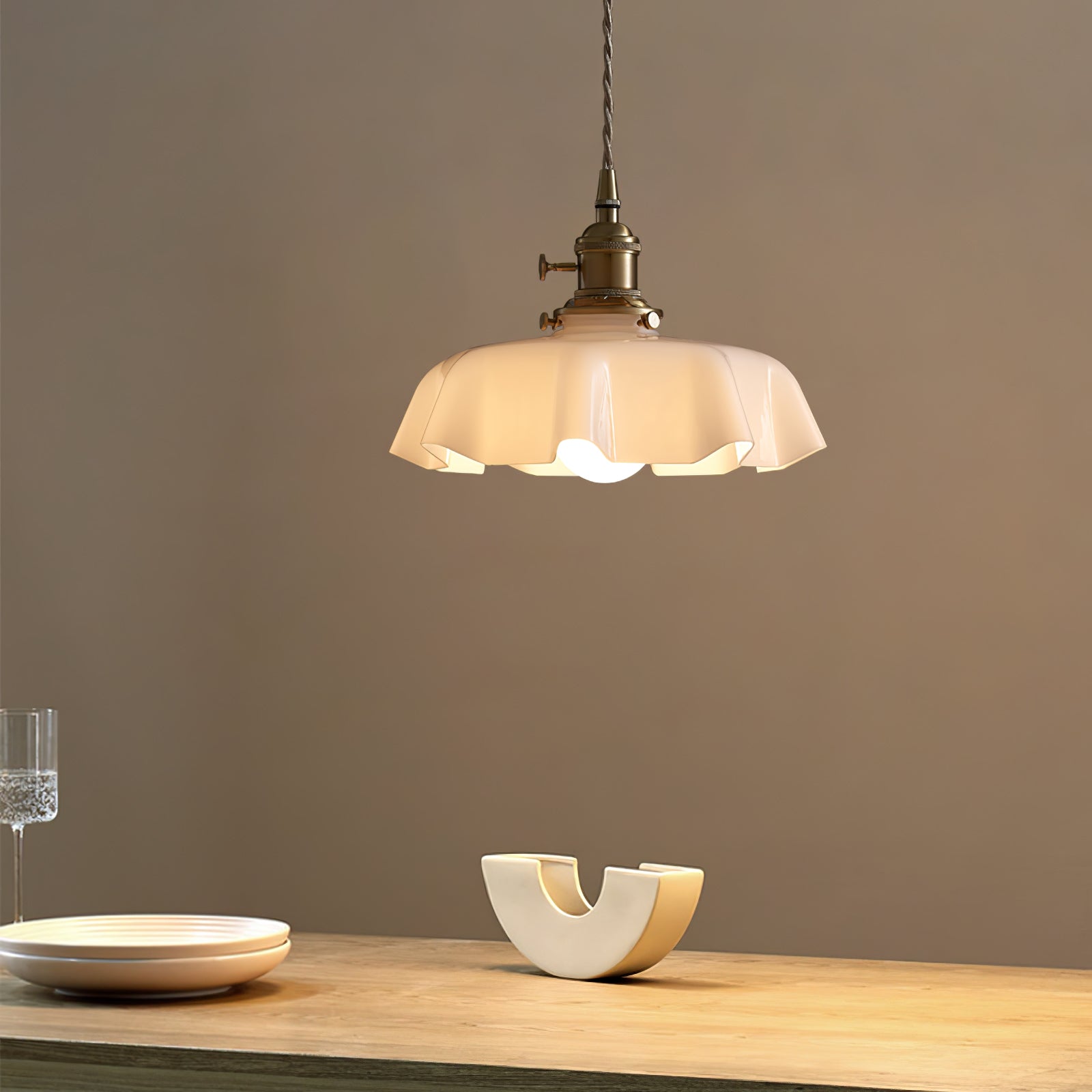 Lustra Pendelleuchte Leuchte Französisch Blume für Esszimmer-Letslighting