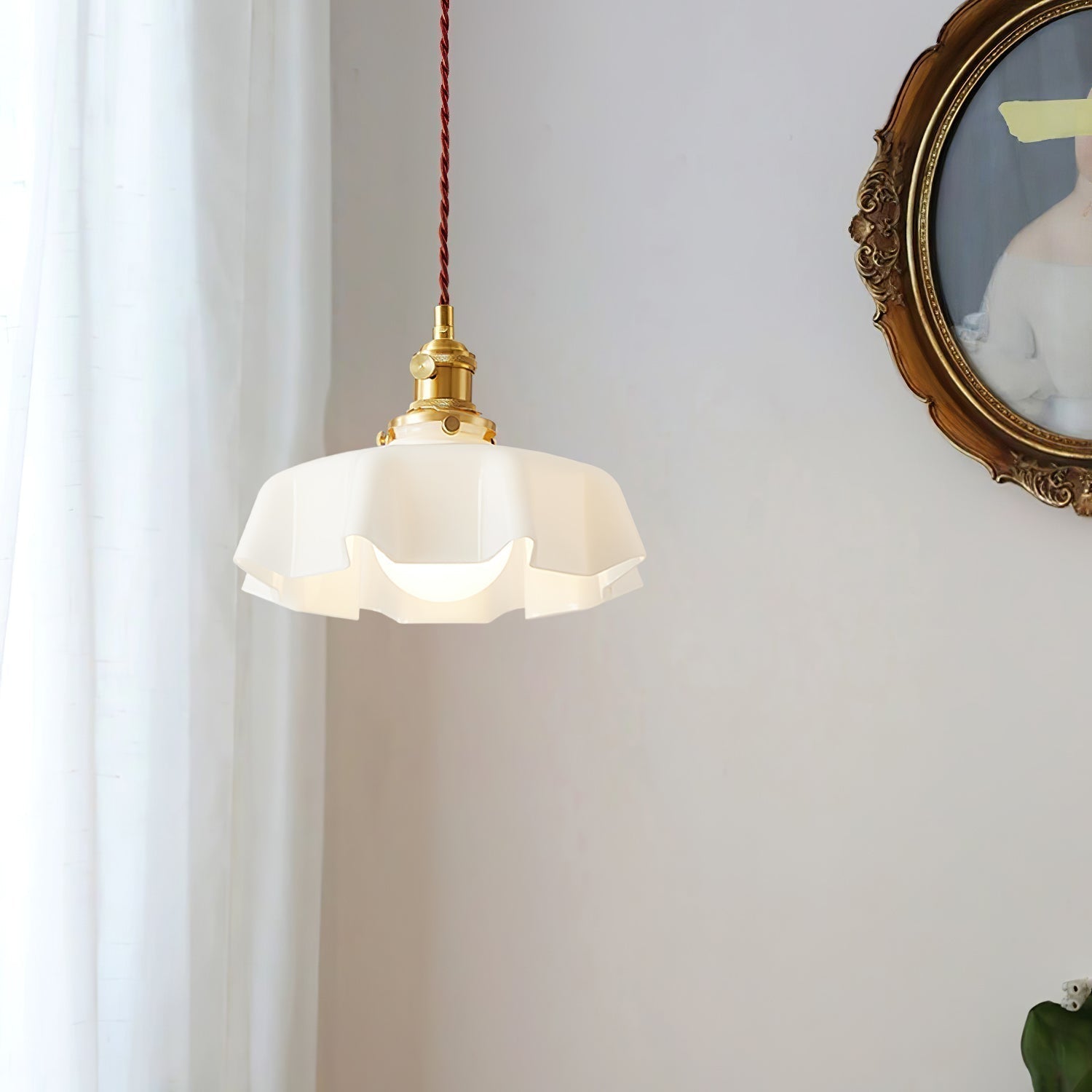 Lustra Pendelleuchte Leuchte Französisch Blume für Esszimmer-Letslighting