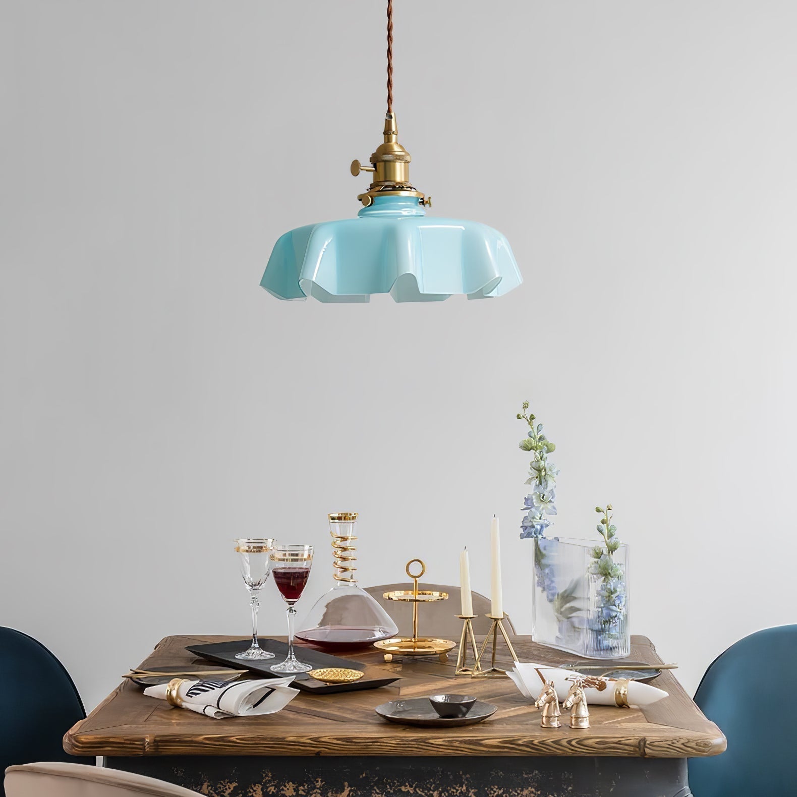 Lustra Pendelleuchte Leuchte Französisch Blume für Esszimmer-Letslighting