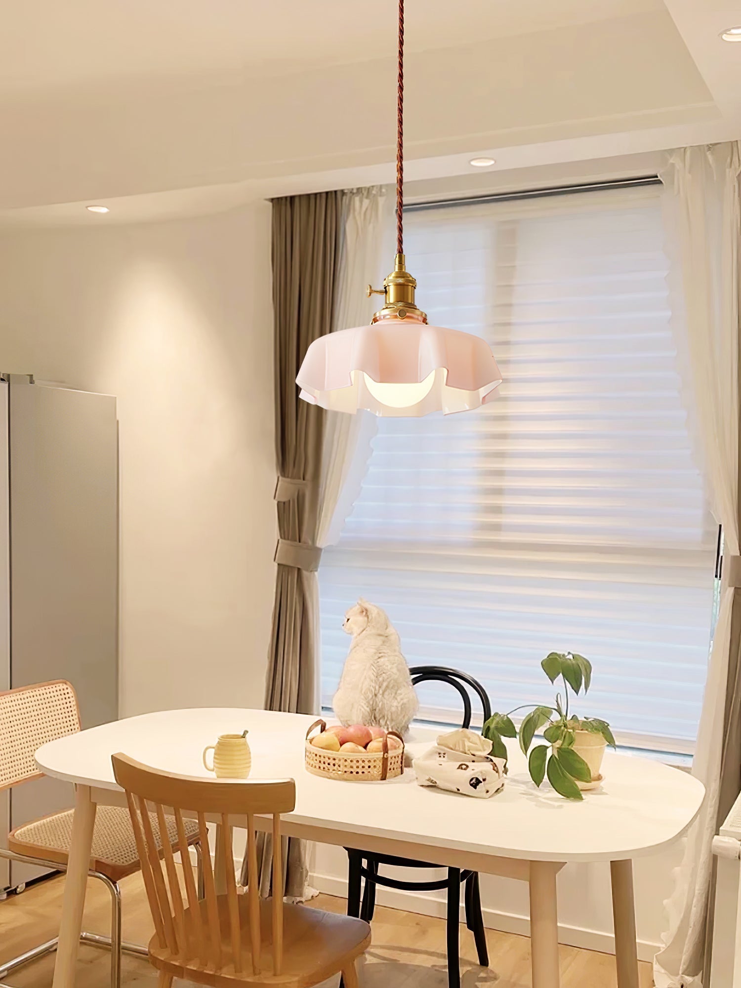 Lustra Pendelleuchte Leuchte Französisch Blume für Esszimmer-Letslighting