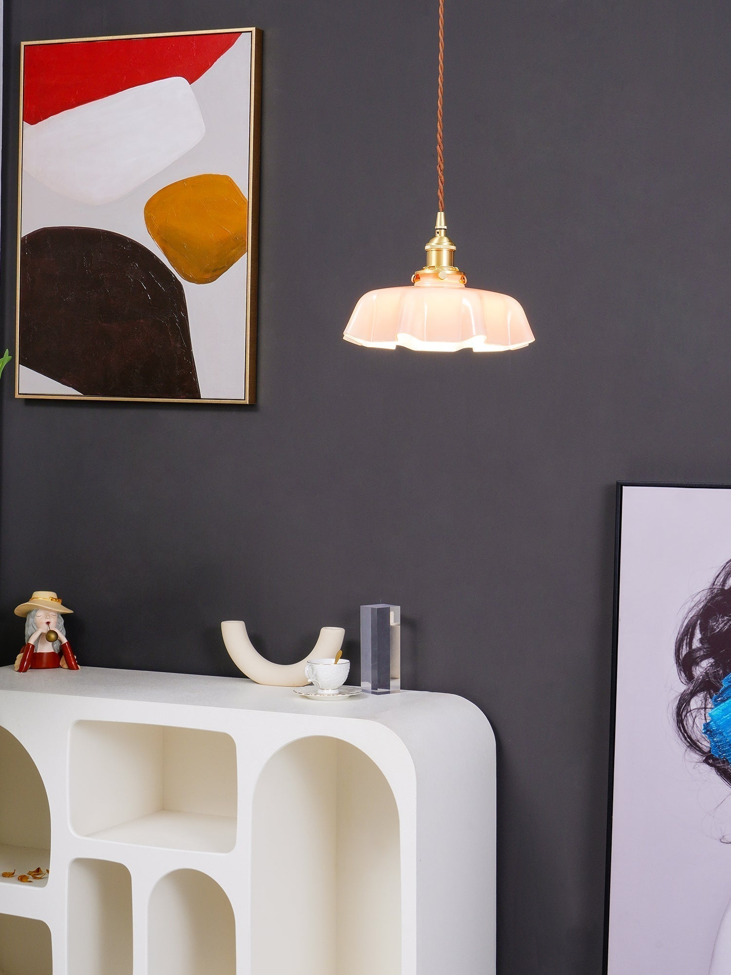 Lustra Pendelleuchte Leuchte Französisch Blume für Esszimmer-Letslighting