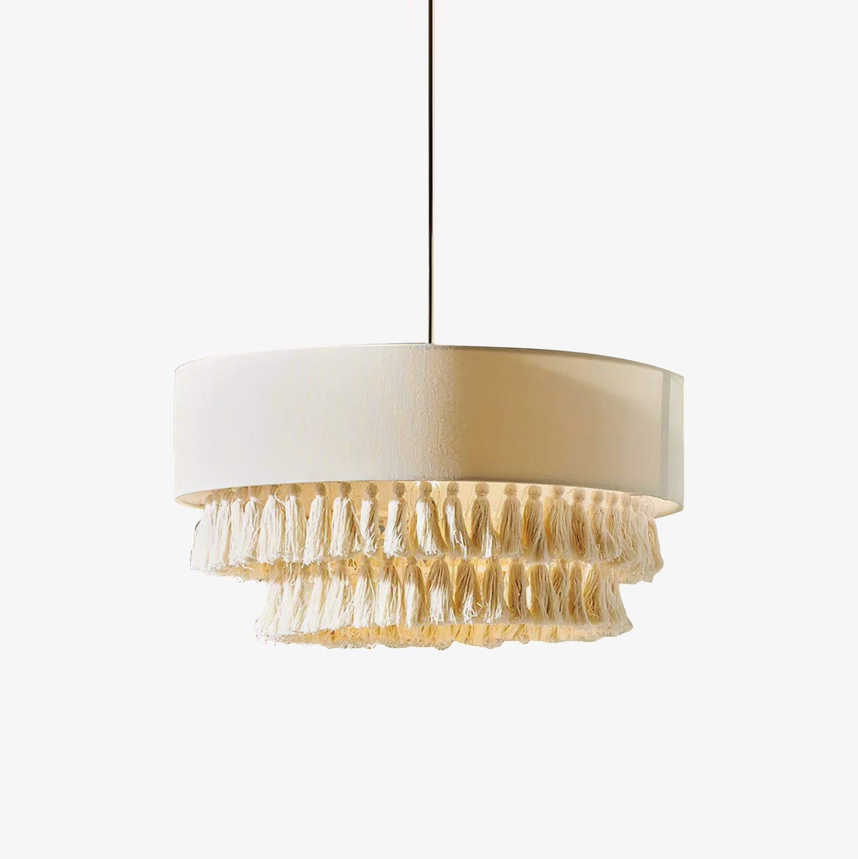 Cicaros Postmoderne Luxus-Stoff-Pendelleuchte-Letslighting