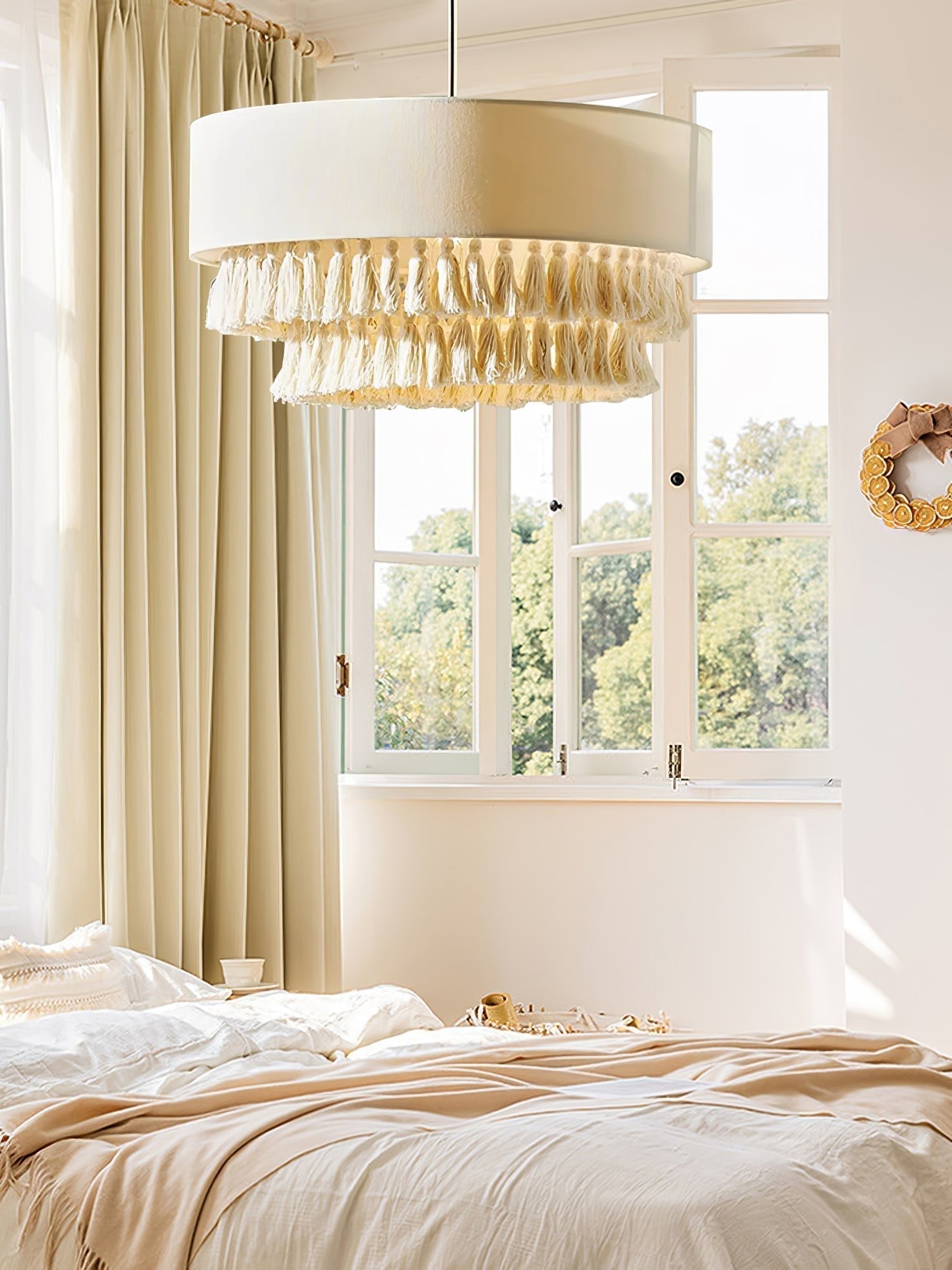 Cicaros Postmoderne Luxus-Stoff-Pendelleuchte-Letslighting