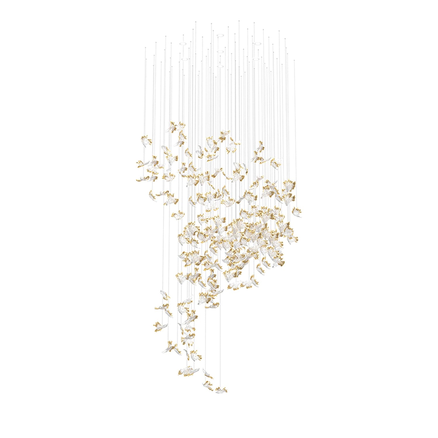 Citalora Kristallcluster-Kronleuchter-Letslighting