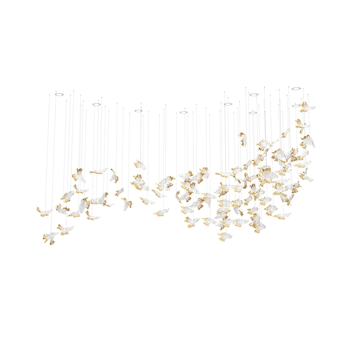 Citalora Kristallcluster-Kronleuchter-Letslighting