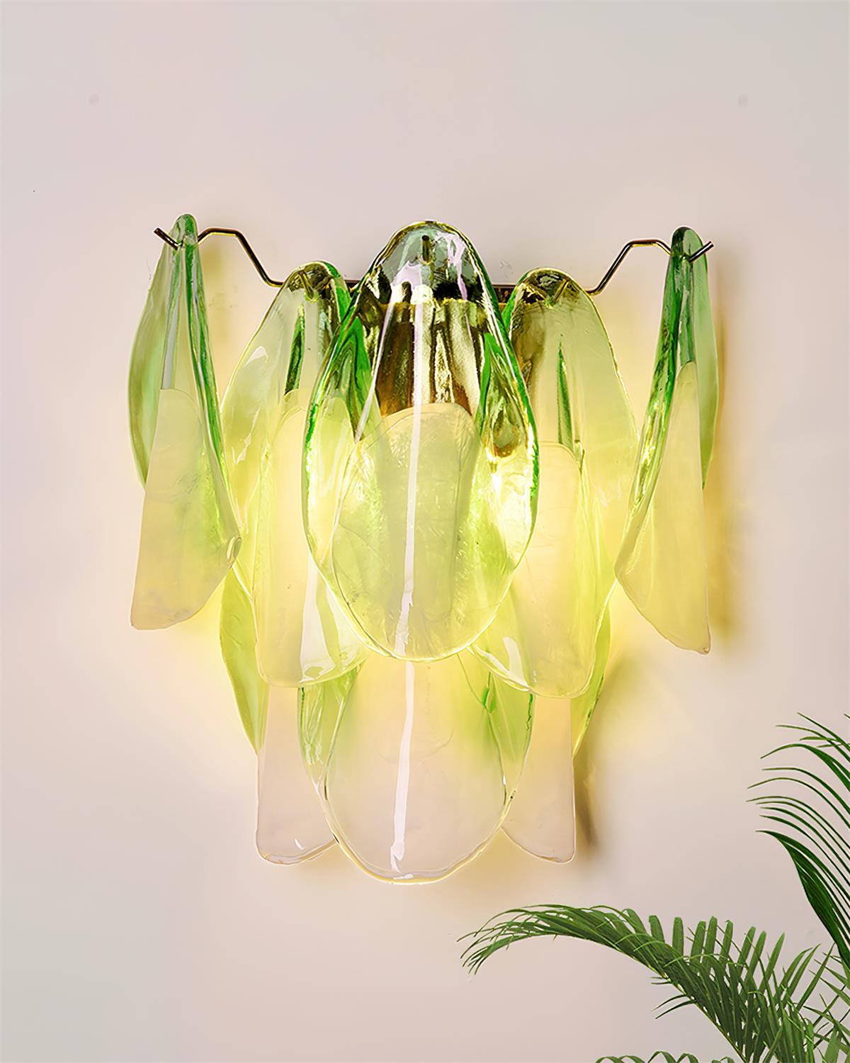 Opheli Petal Glass Wall Lamp - Letslighting