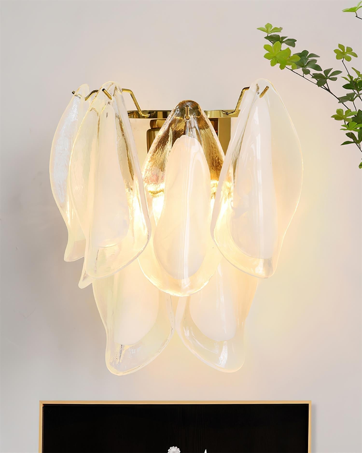 Opheli Petal Glass Wall Lamp - Letslighting