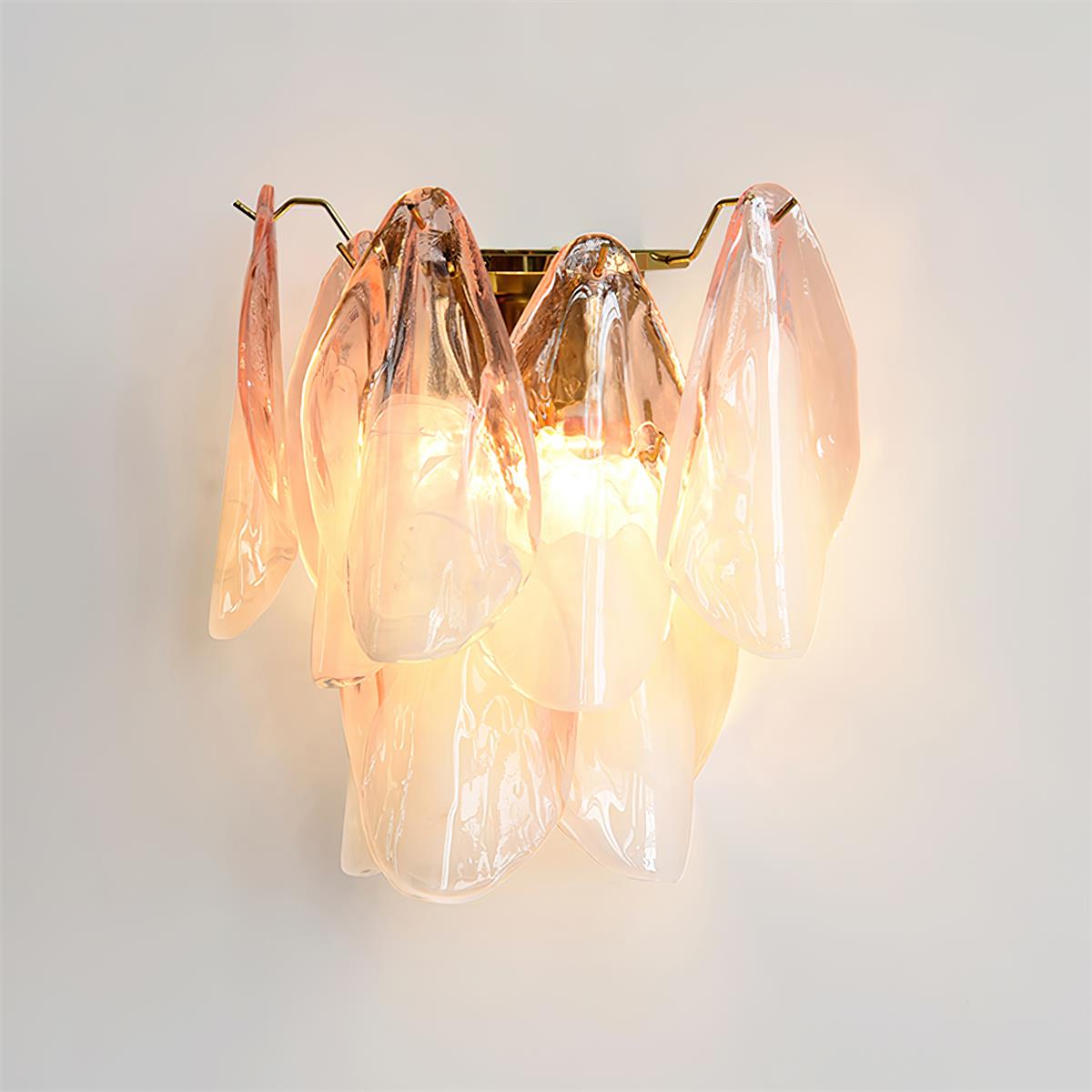 Opheli Petal Glass Wall Lamp - Letslighting