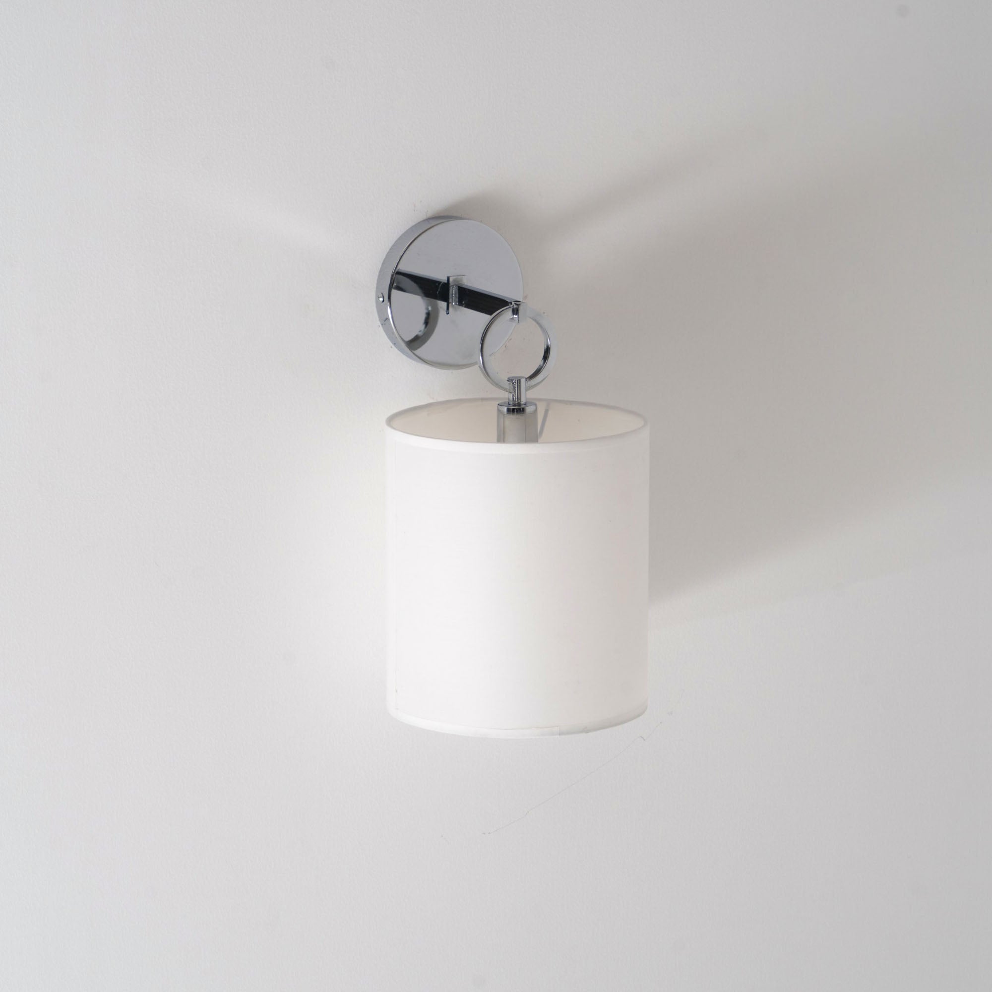 Cotheor Kreis Messing Stoff Wandleuchte-Letslighting